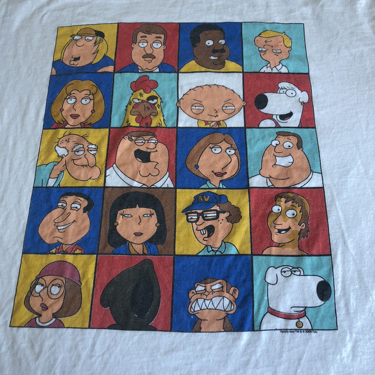 Cartoon Network Vintage Family Guy Cartoon Movie Characters Tshirt Size US XL / EU 56 / 4 - 2 Thumbnail