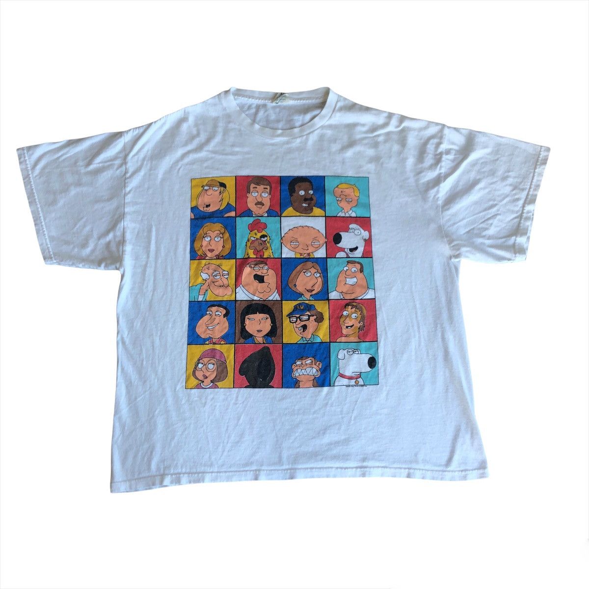 Cartoon Network Vintage Family Guy Cartoon Movie Characters Tshirt Size US XL / EU 56 / 4 - 1 Thumbnail