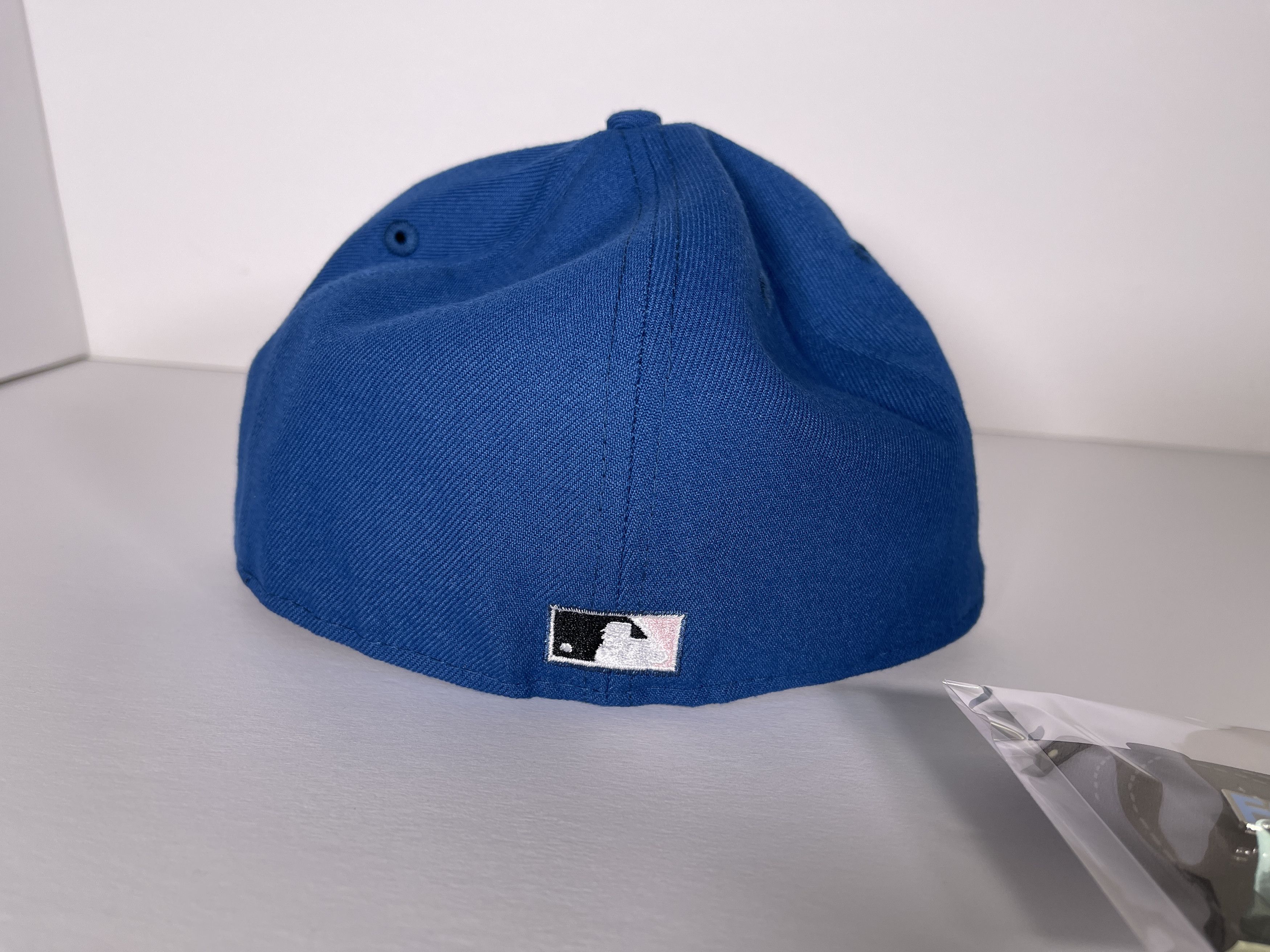 MLB 7 3/8 Corduroy Los Angeles LA Dodgers Blue Pink Two 2 Tone Size ONE SIZE - 5 Thumbnail