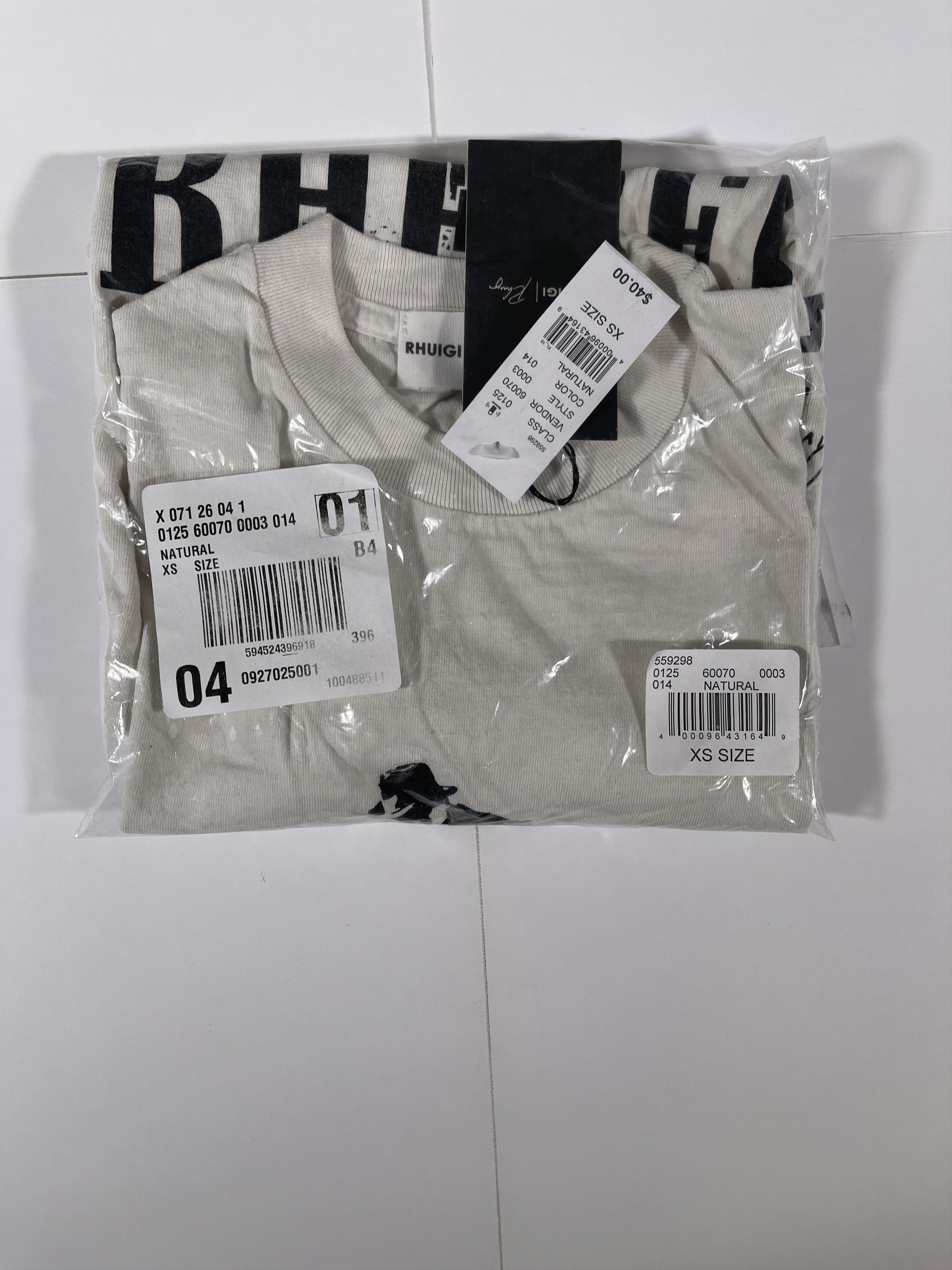 Rhude Rhude Rhuigi Rhebel Short Sleeve T Shirt Size US XS / EU 42 / 0 - 2 Thumbnail