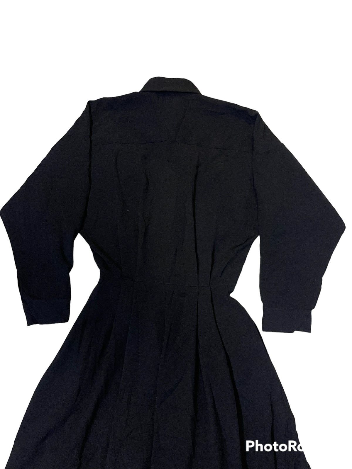 Designer × Norma Kamali × Vintage Vintage Norma Kamali Victorian Style Black Dress Size M / US 6-8 / IT 42-44 - 8 Thumbnail