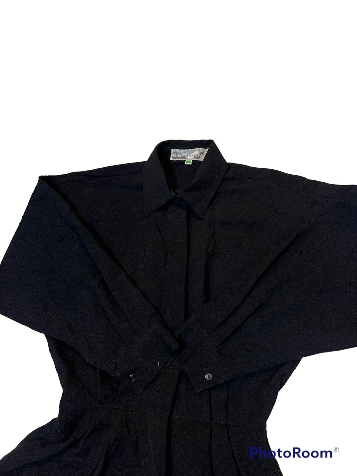 Designer × Norma Kamali × Vintage Vintage Norma Kamali Victorian Style Black Dress Size M / US 6-8 / IT 42-44 - 5 Thumbnail