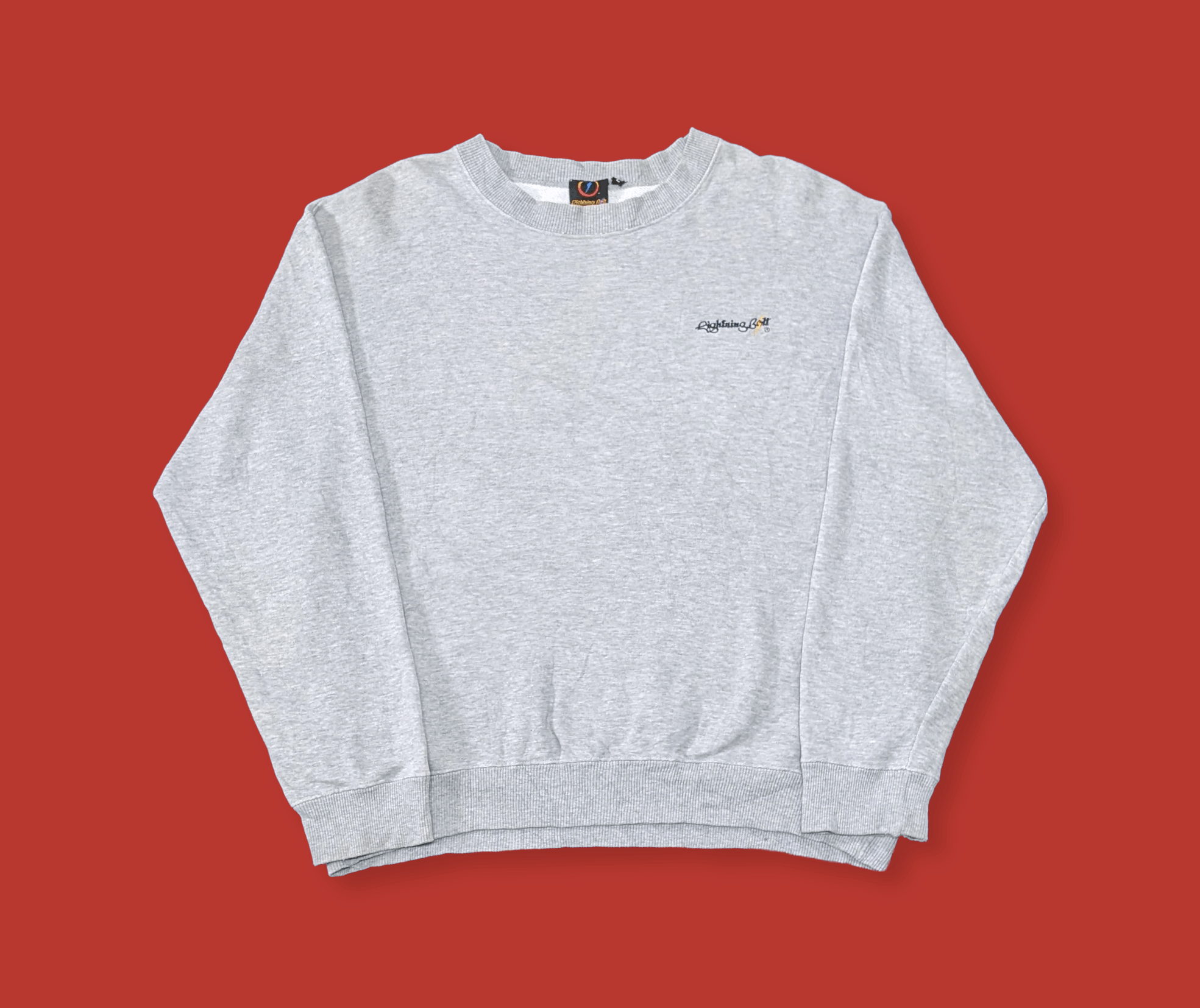 Billabong × Vintage Vintage 90s Lightning Bolt Surfboards Sweatshirt Size US L / EU 52-54 / 3 - 2 Thumbnail