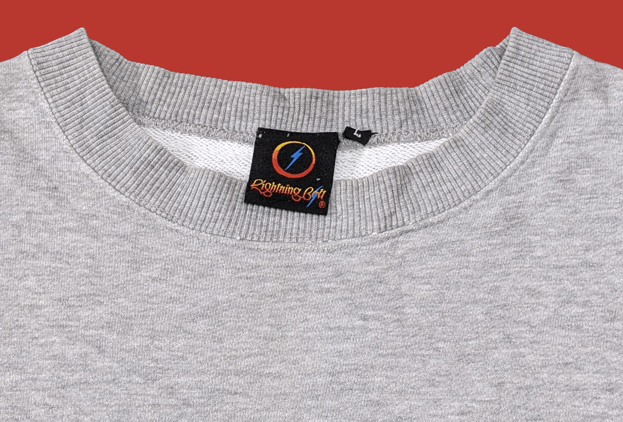 Billabong × Vintage Vintage 90s Lightning Bolt Surfboards Sweatshirt Size US L / EU 52-54 / 3 - 5 Thumbnail
