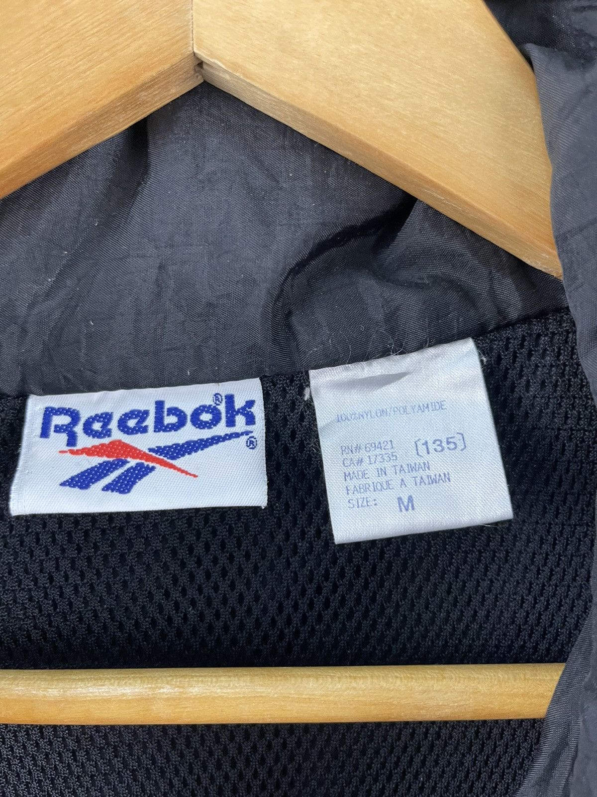Reebok VINTAGE REEBOK WINDBREAKER BLACK Size US M / EU 48-50 / 2 - 6 Thumbnail