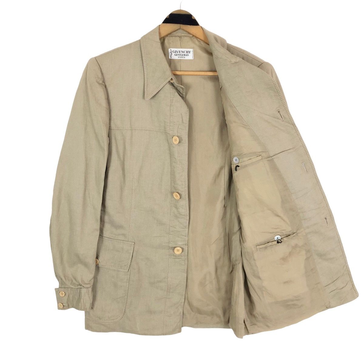 Givenchy Vintage 70s Givenchy Gentleman Paris Light Jacket Size US M / EU 48-50 / 2 - 6 Thumbnail