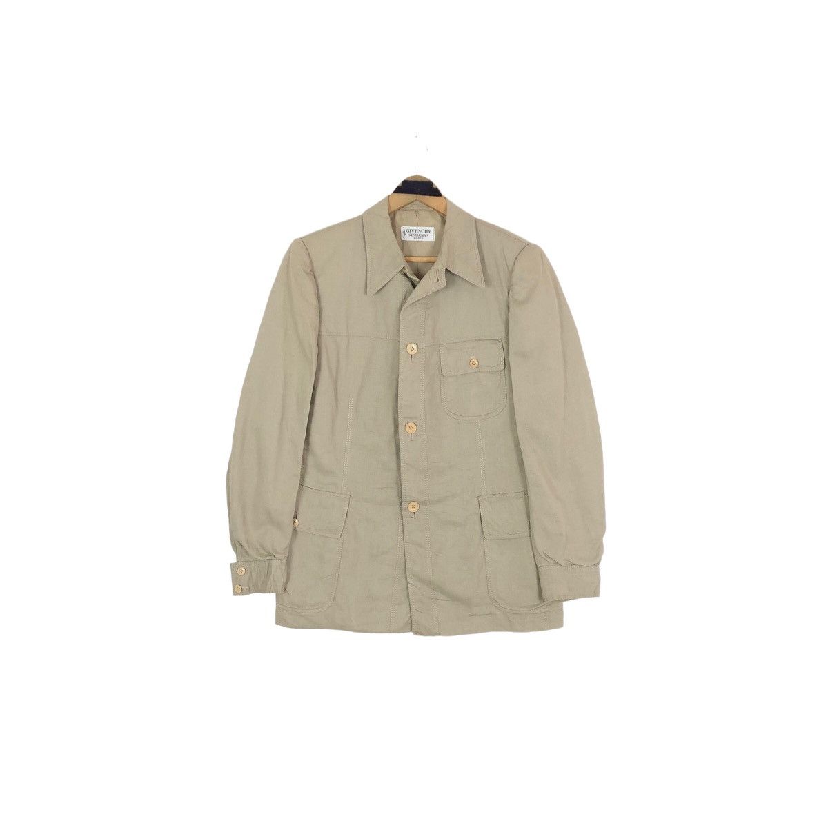 Givenchy Vintage 70s Givenchy Gentleman Paris Light Jacket Size US M / EU 48-50 / 2 - 2 Thumbnail