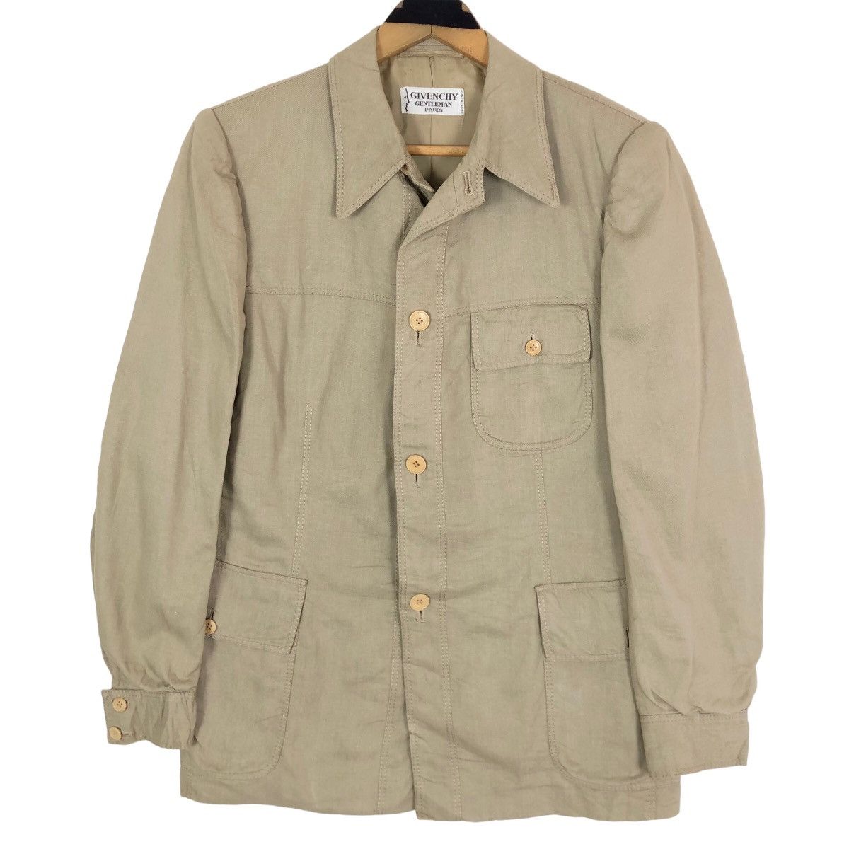 Givenchy Vintage 70s Givenchy Gentleman Paris Light Jacket Size US M / EU 48-50 / 2 - 1 Thumbnail