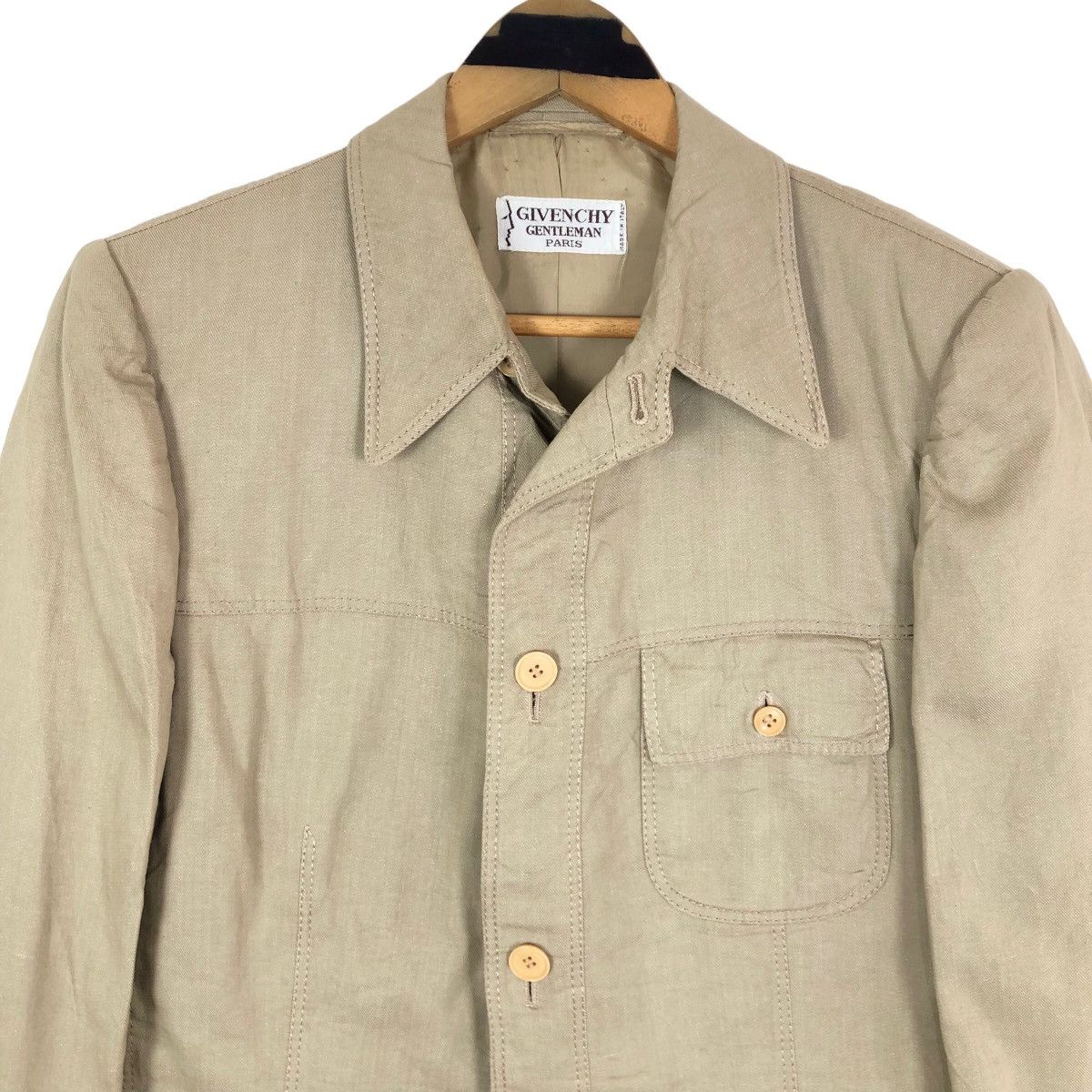 Givenchy Vintage 70s Givenchy Gentleman Paris Light Jacket Size US M / EU 48-50 / 2 - 5 Thumbnail
