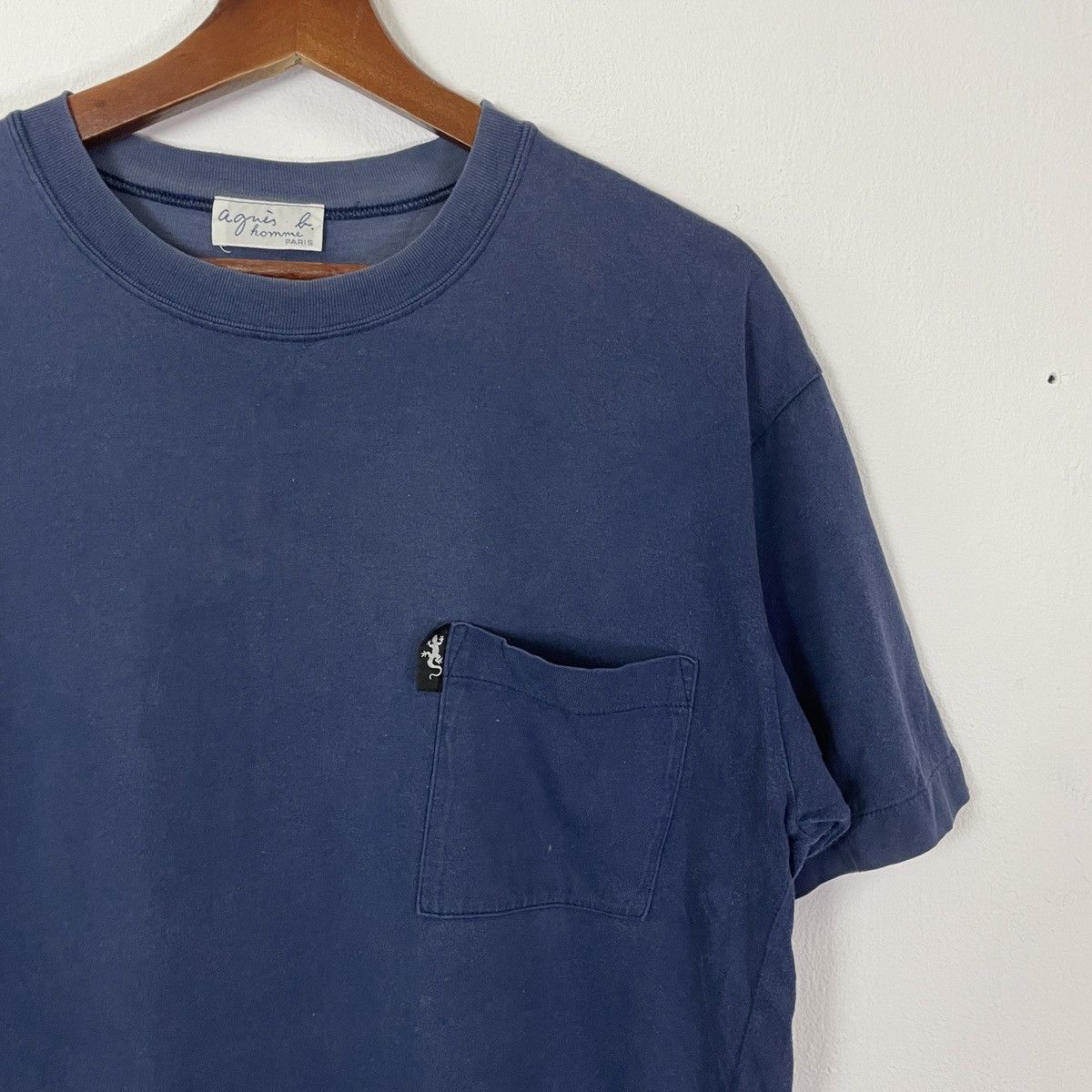 agnes b. Vintage Agnes ab Homme Paris Tee Size US M / EU 48-50 / 2 - 2 Thumbnail