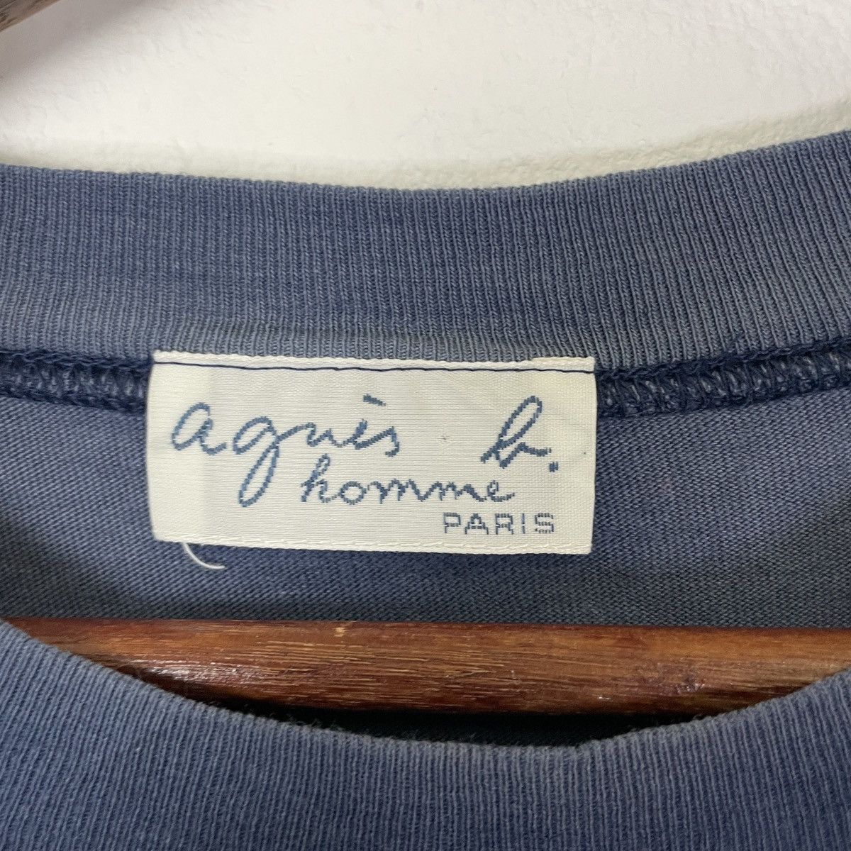 agnes b. Vintage Agnes ab Homme Paris Tee Size US M / EU 48-50 / 2 - 5 Thumbnail