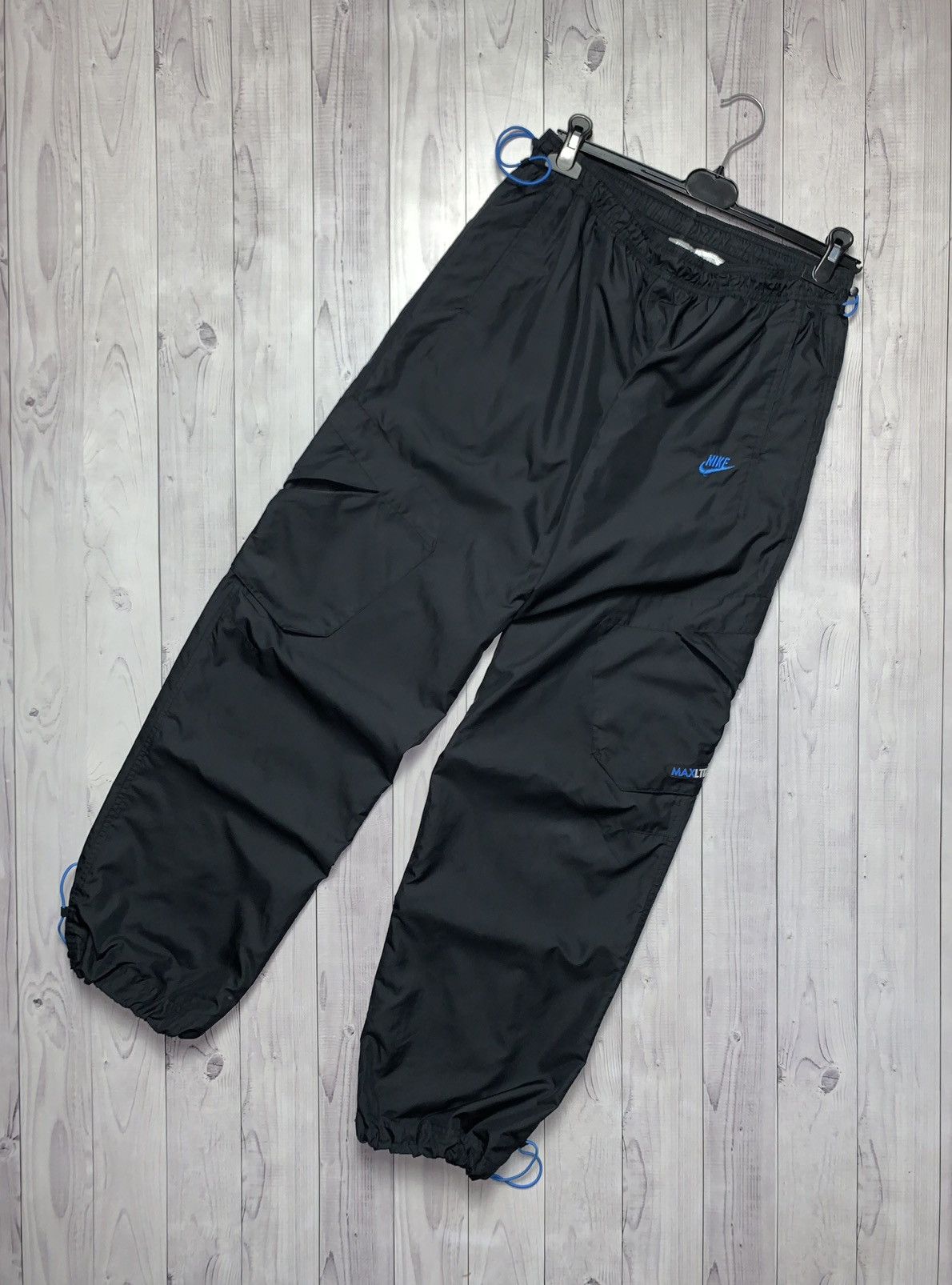 Nike × Vintage Vintage Nike drill pants joggers Y2K pocket size L Size US 34 / EU 50 - 3 Thumbnail