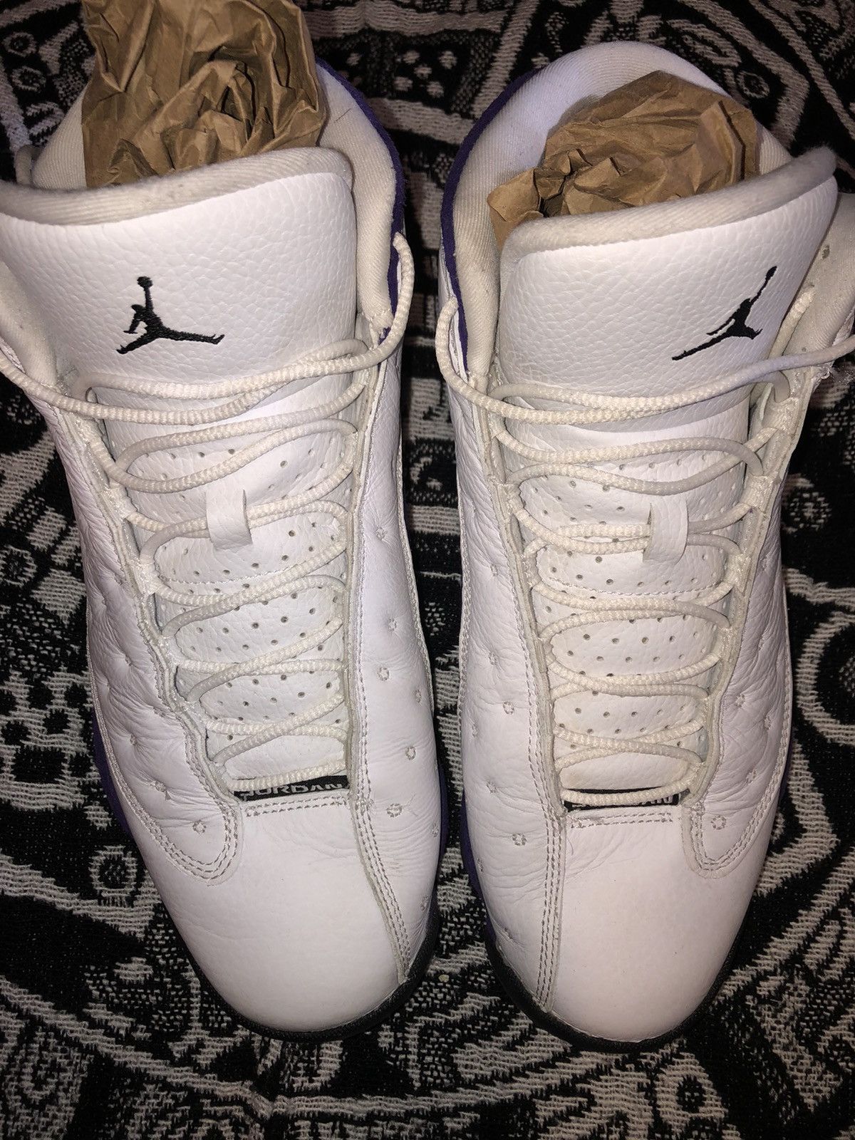 Jordan Brand Air Jordan 13 retro lakers Size US 11.5 / EU 44-45 - 7 Thumbnail