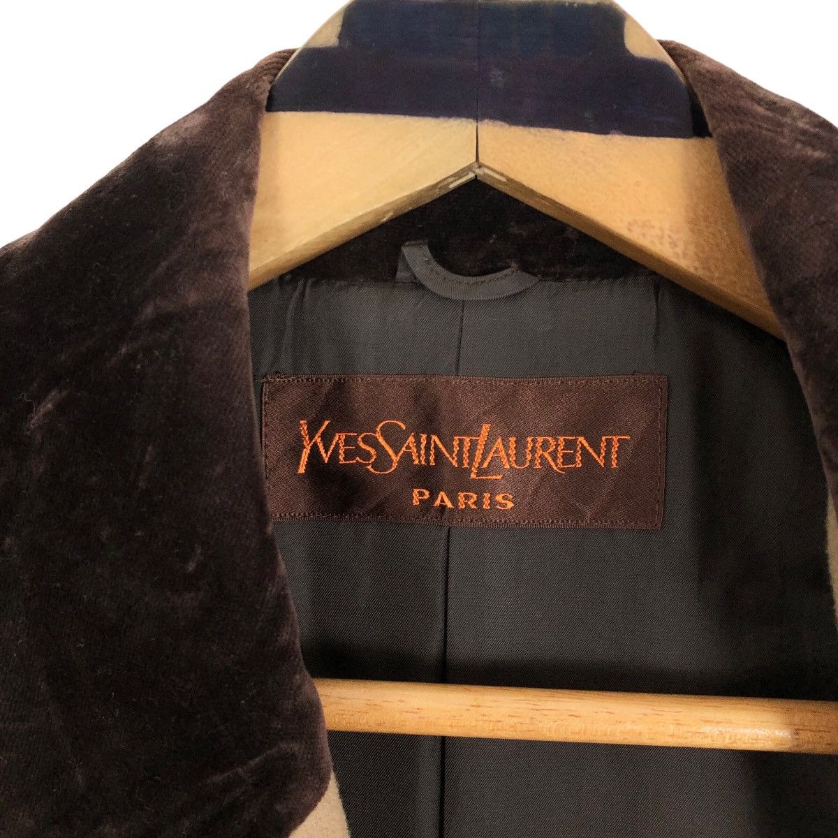 Yves Saint Laurent Vintage 90s Yves Saint Laurent Paris Trench Coat Size S / US 4 / IT 40 - 13 Thumbnail