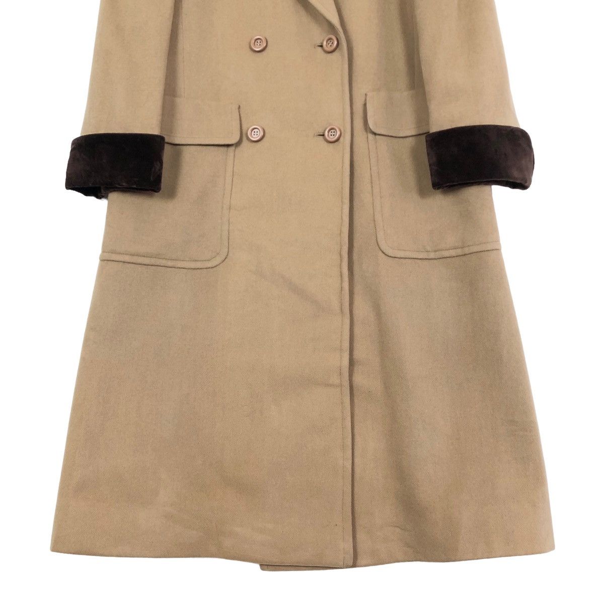 Yves Saint Laurent Vintage 90s Yves Saint Laurent Paris Trench Coat Size S / US 4 / IT 40 - 10 Thumbnail
