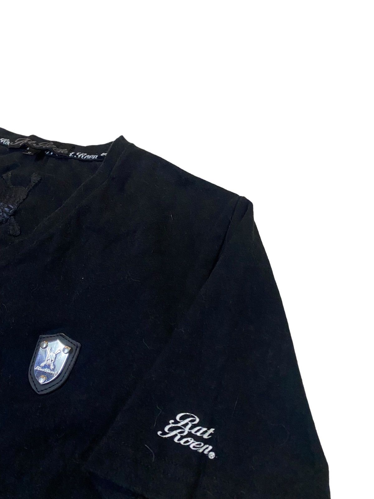 Roen Japanese Rat Roen Black Shirt Size S / US 4 / IT 40 - 4 Thumbnail