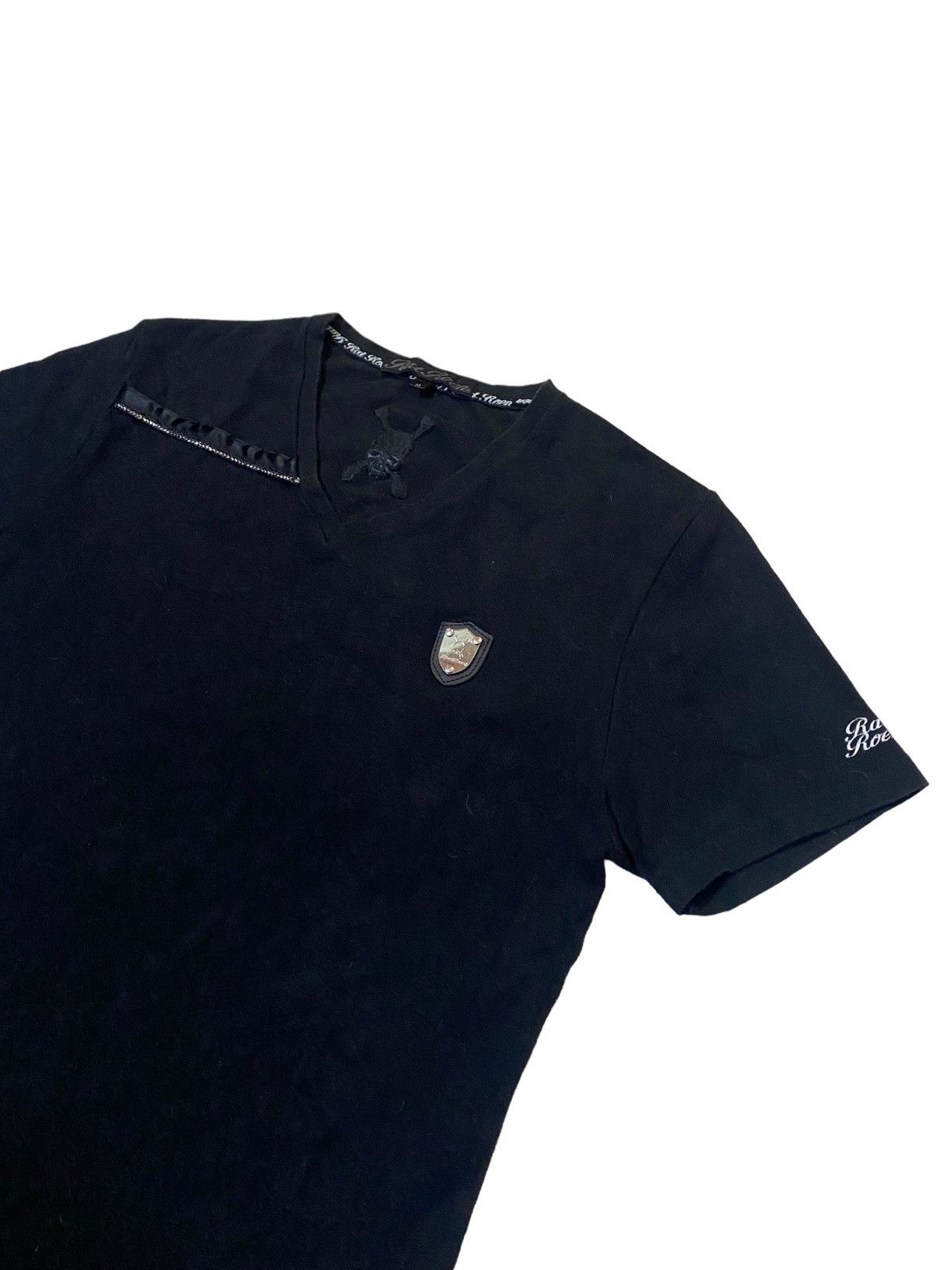 Roen Japanese Rat Roen Black Shirt Size S / US 4 / IT 40 - 3 Thumbnail
