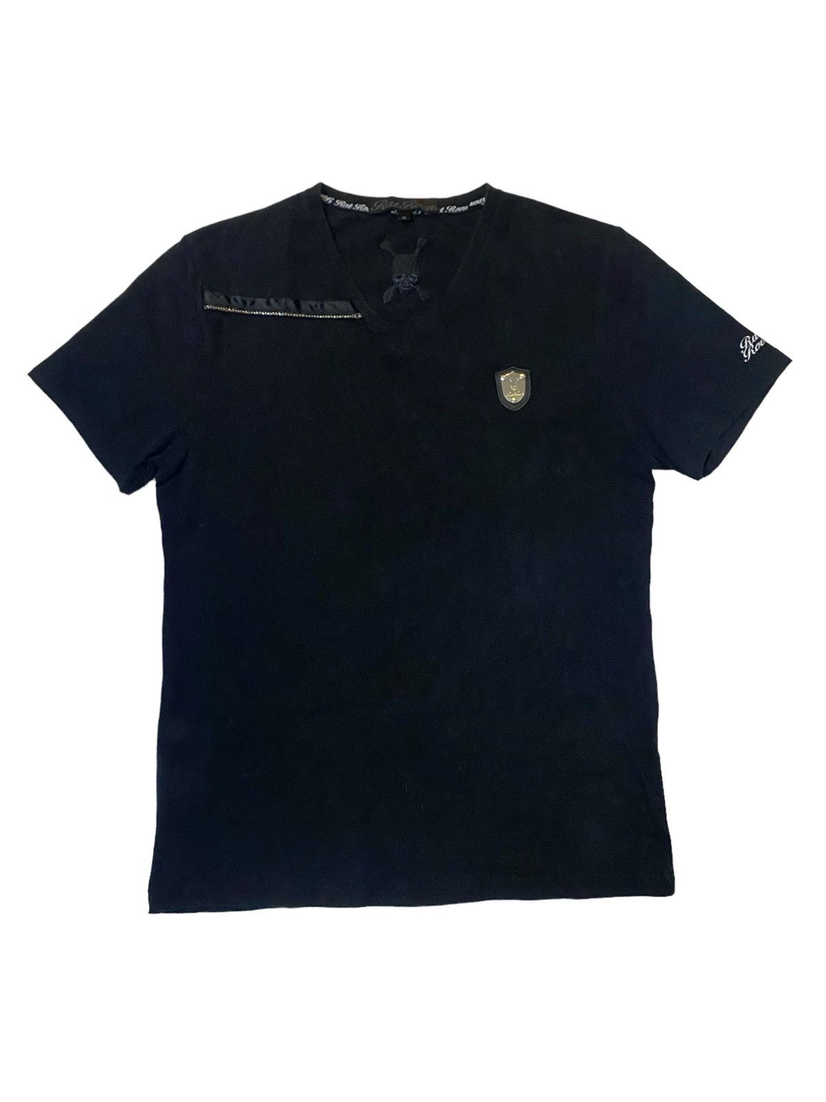 Roen Japanese Rat Roen Black Shirt Size S / US 4 / IT 40 - 2 Thumbnail