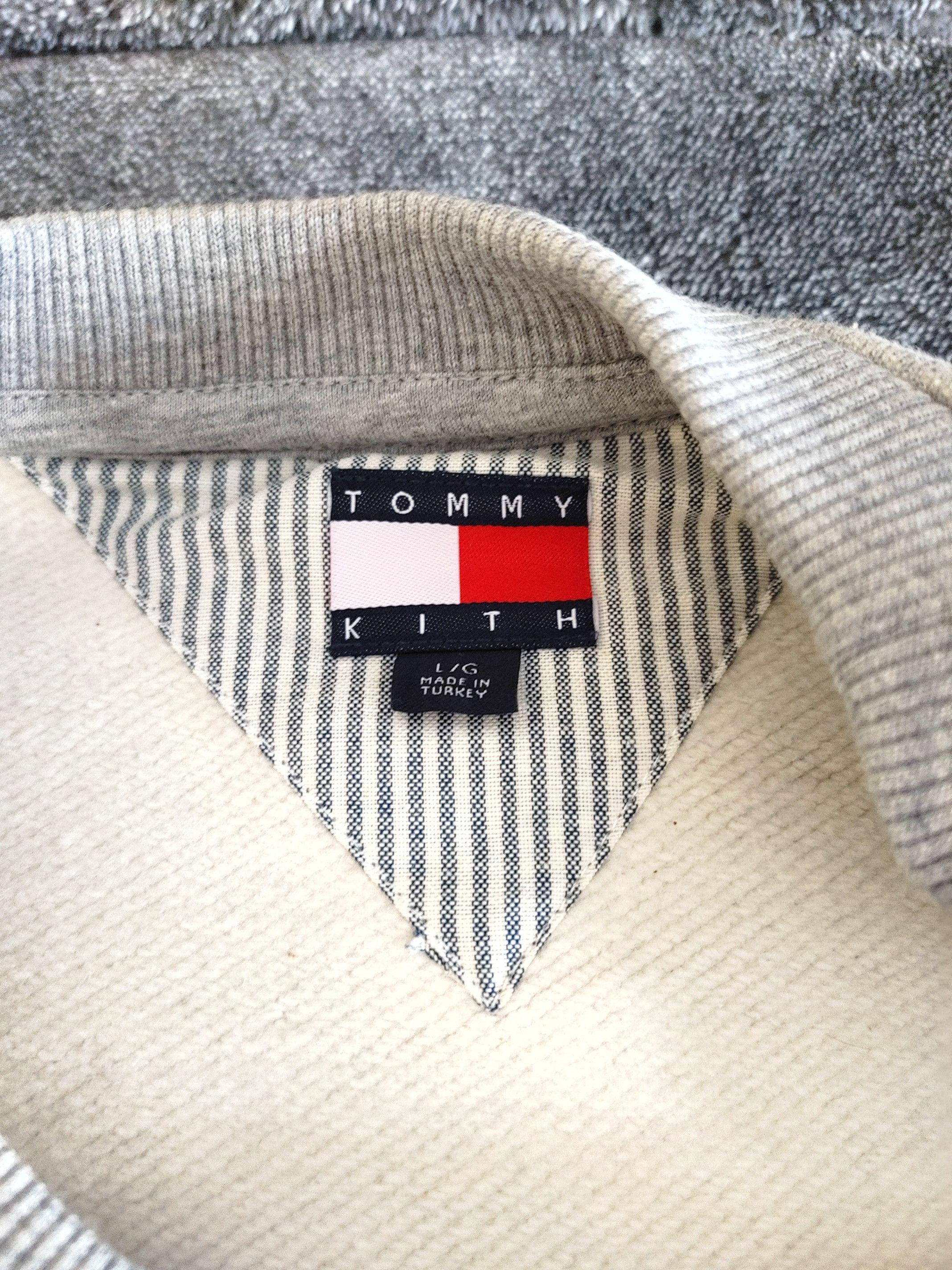 Kith × Tommy Hilfiger Kith x Tommy Hilfiger Slash Logo Crewneck Size US L / EU 52-54 / 3 - 2 Thumbnail