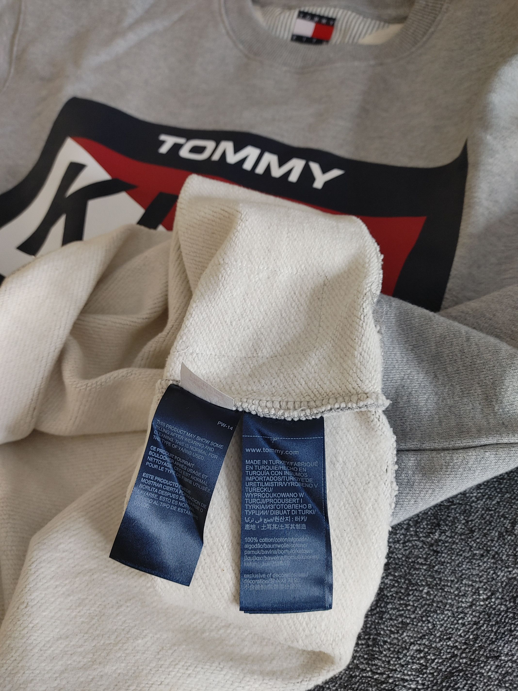 Kith × Tommy Hilfiger Kith x Tommy Hilfiger Slash Logo Crewneck Size US L / EU 52-54 / 3 - 3 Thumbnail