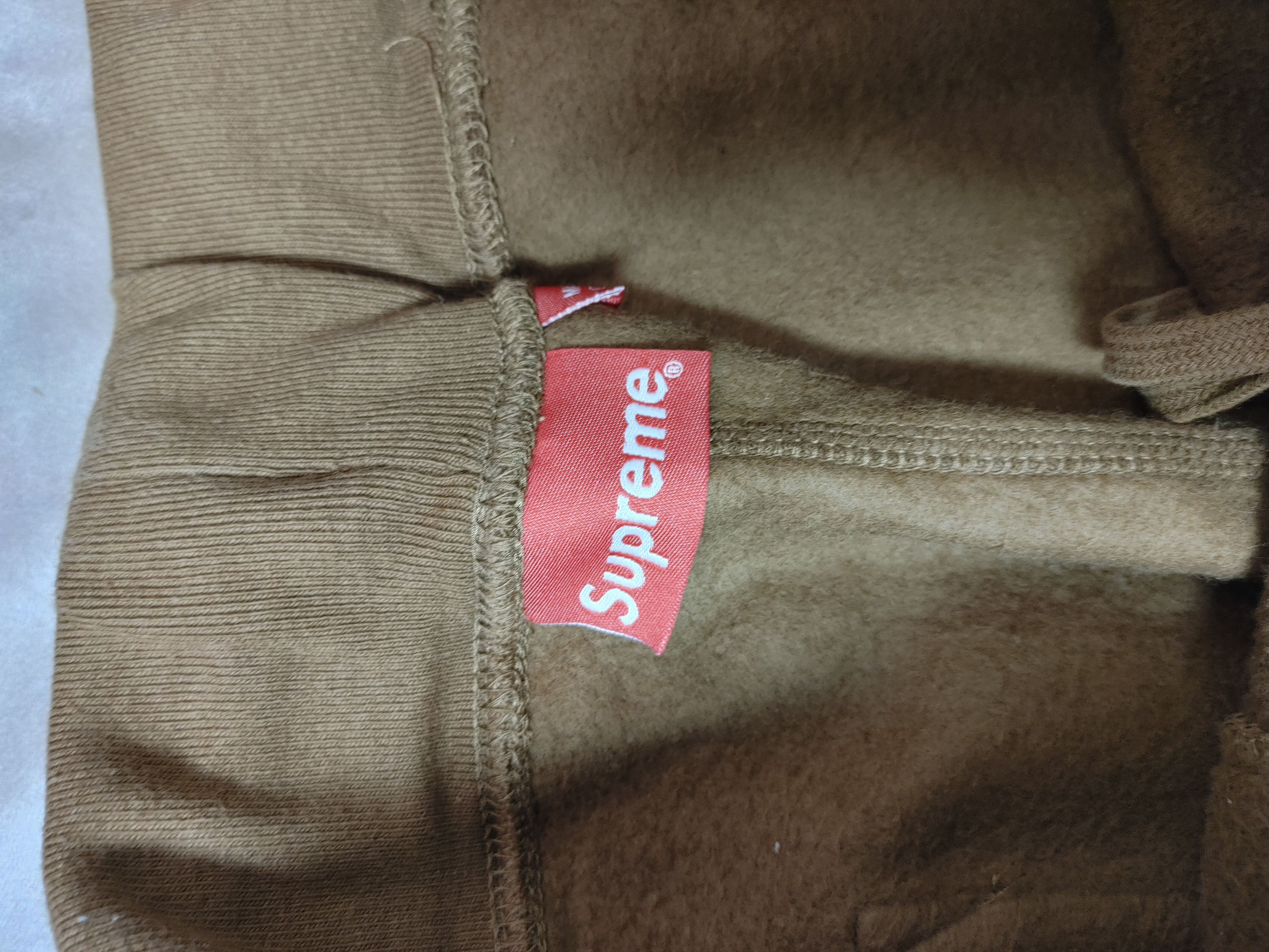 Supreme Supreme S Logo Sweatpants Brown (L) Size US 36 / EU 52 - 4 Thumbnail