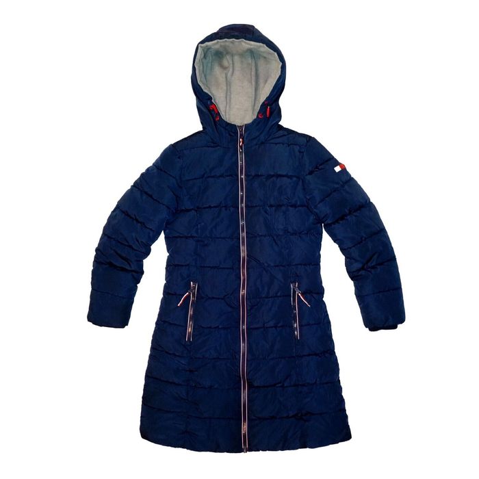 Tommy Hilfiger Women's Tommy Hilfiger Deep Blue Puffer Hooded Jacket