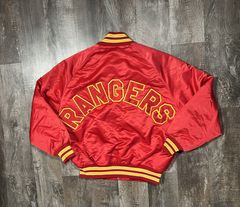 Vintage Texas Rangers Starter Satin Baseball Jacket, Size XL