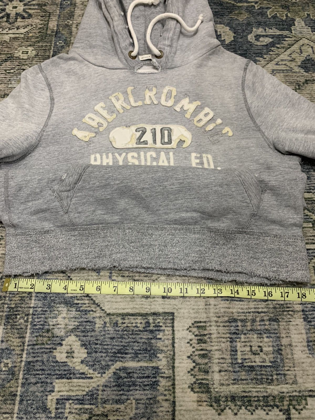 Abercrombie & Fitch Abercrombie Thrashed Hoodie Size US S / EU 44-46 / 1 - 12 Thumbnail