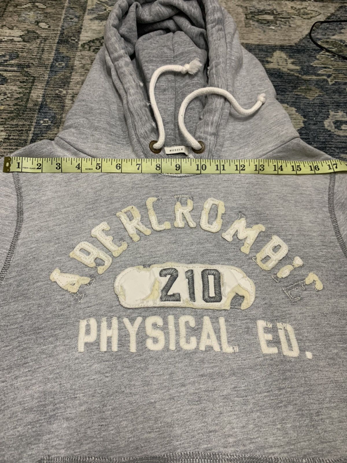 Abercrombie & Fitch Abercrombie Thrashed Hoodie Size US S / EU 44-46 / 1 - 14 Thumbnail