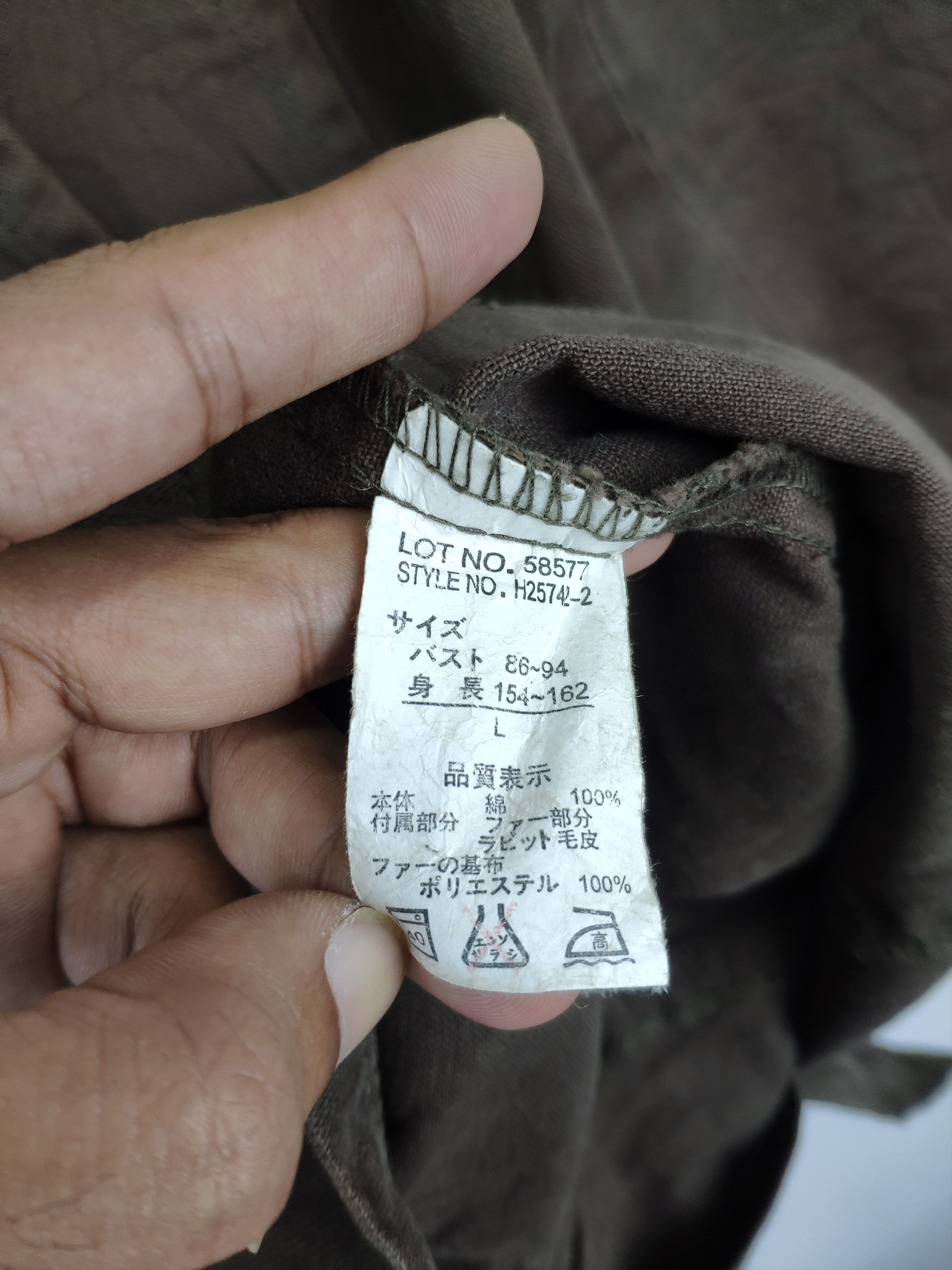 Japanese Brand × Vintage Vintage Denim Trench Coat Military Style Unbranded Size M / US 6-8 / IT 42-44 - 3 Thumbnail