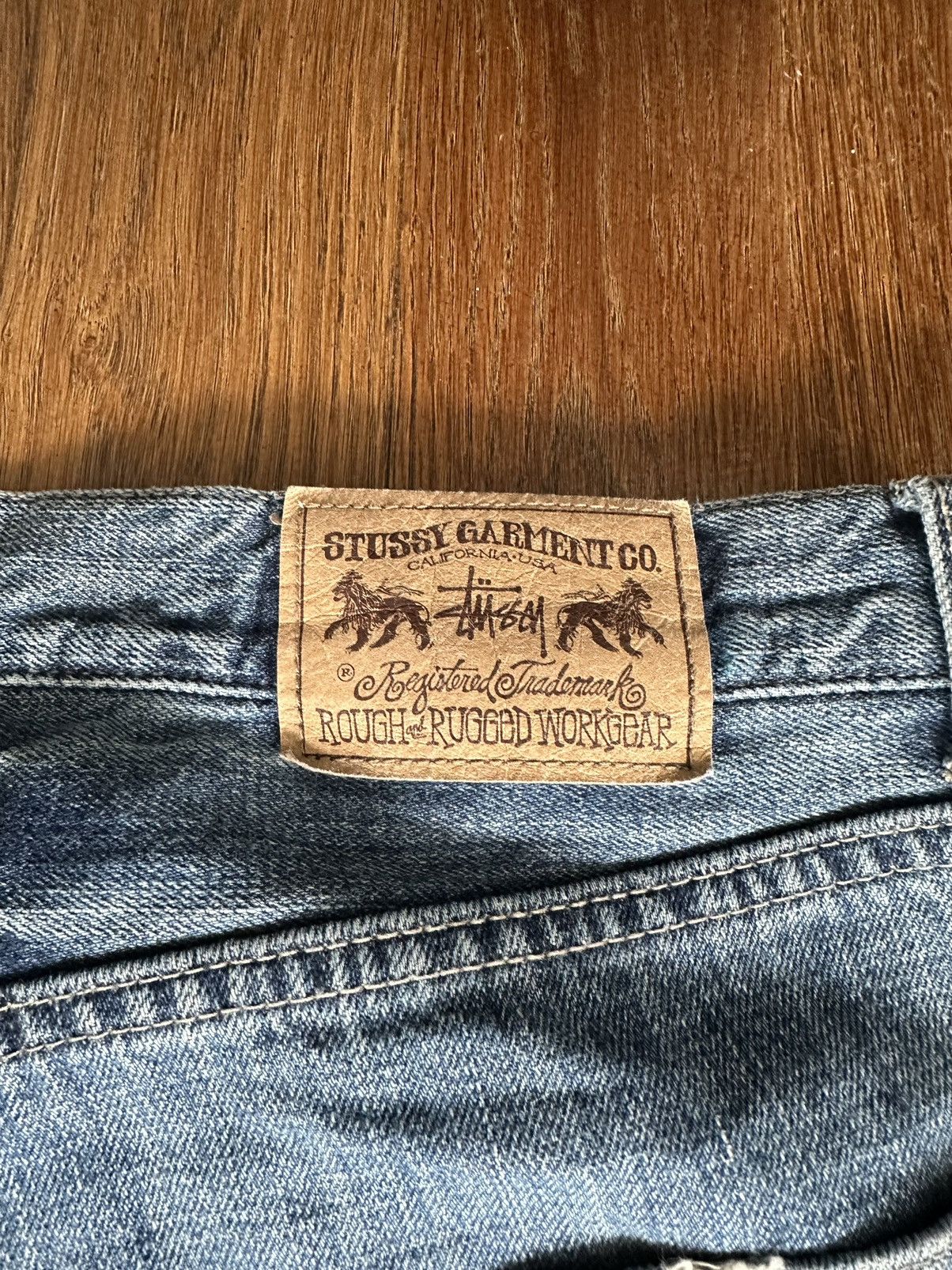 Stussy Stussy Vintage Floral Denim Size US 36 / EU 52 - 8 Thumbnail