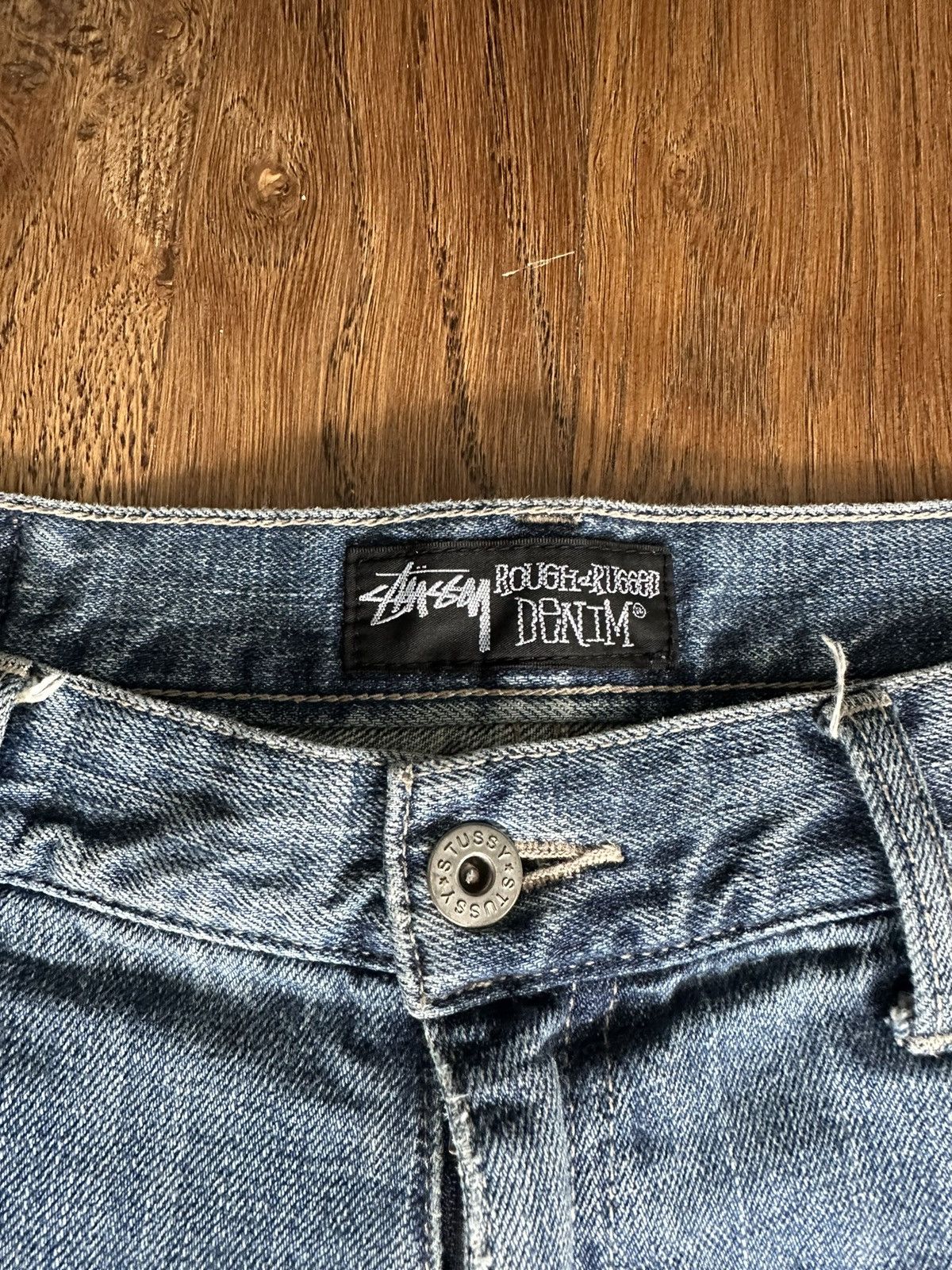 Stussy Stussy Vintage Floral Denim Size US 36 / EU 52 - 7 Thumbnail