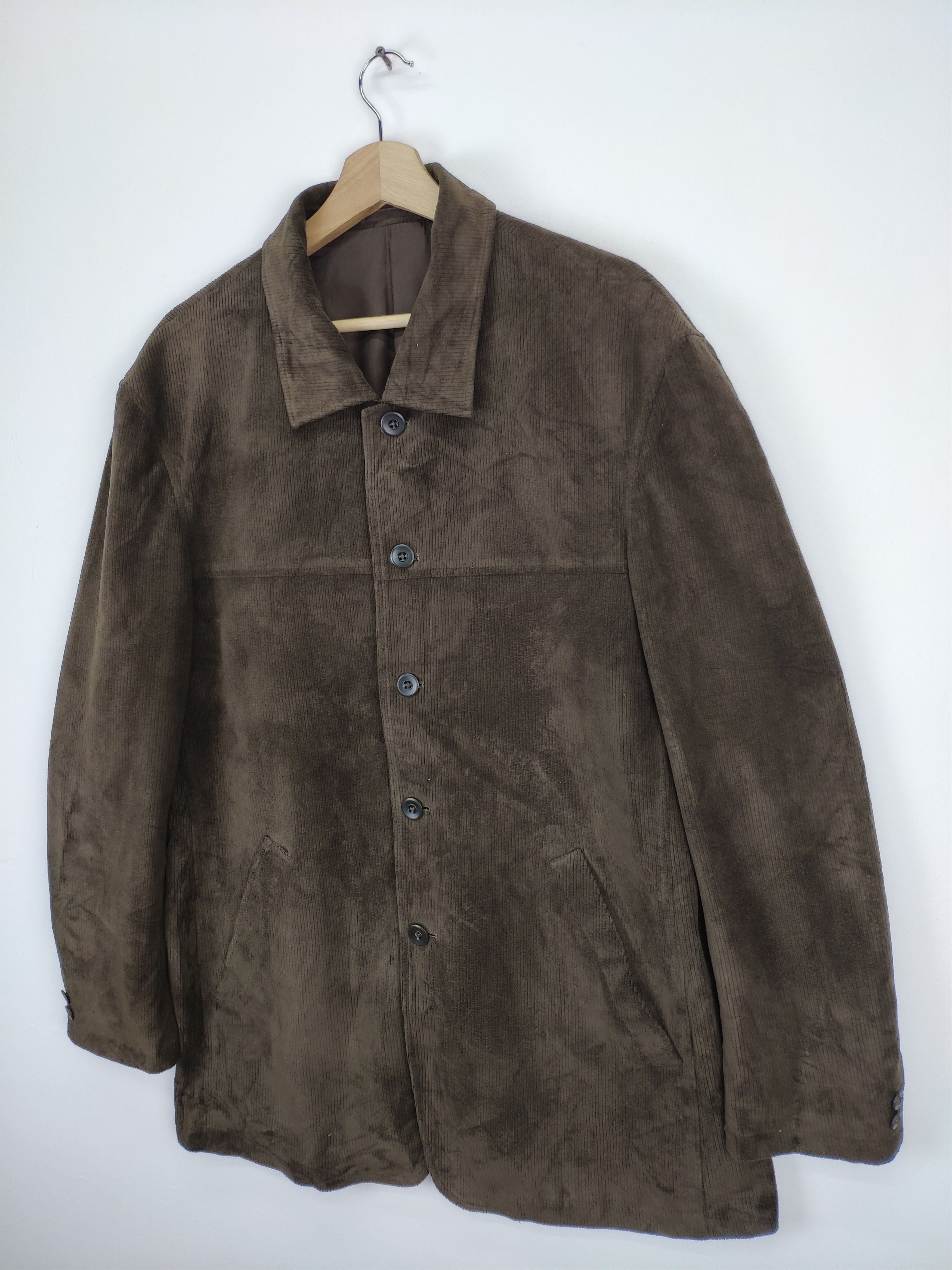 Velvet × Vintage Vintage Corduroy Blazer Velvet Jacket Travis Style Size US L / EU 52-54 / 3 - 2 Thumbnail
