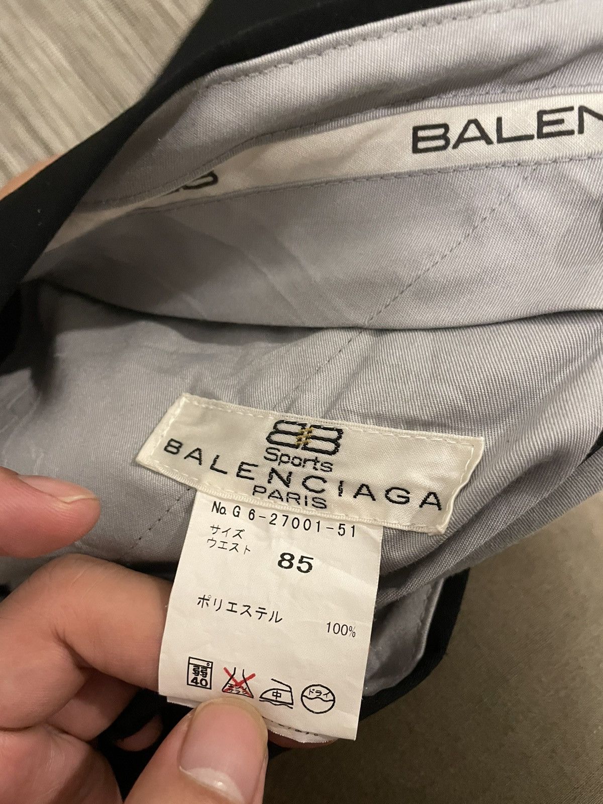 Balenciaga Balenciaga Trousers (32x32) Size US 32 / EU 48 - 6 Thumbnail