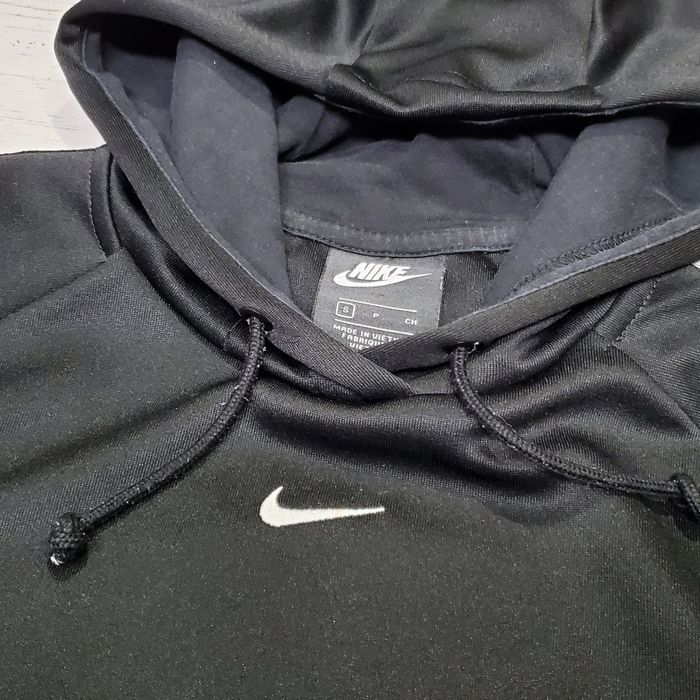 Nike black best sale tape hoodie