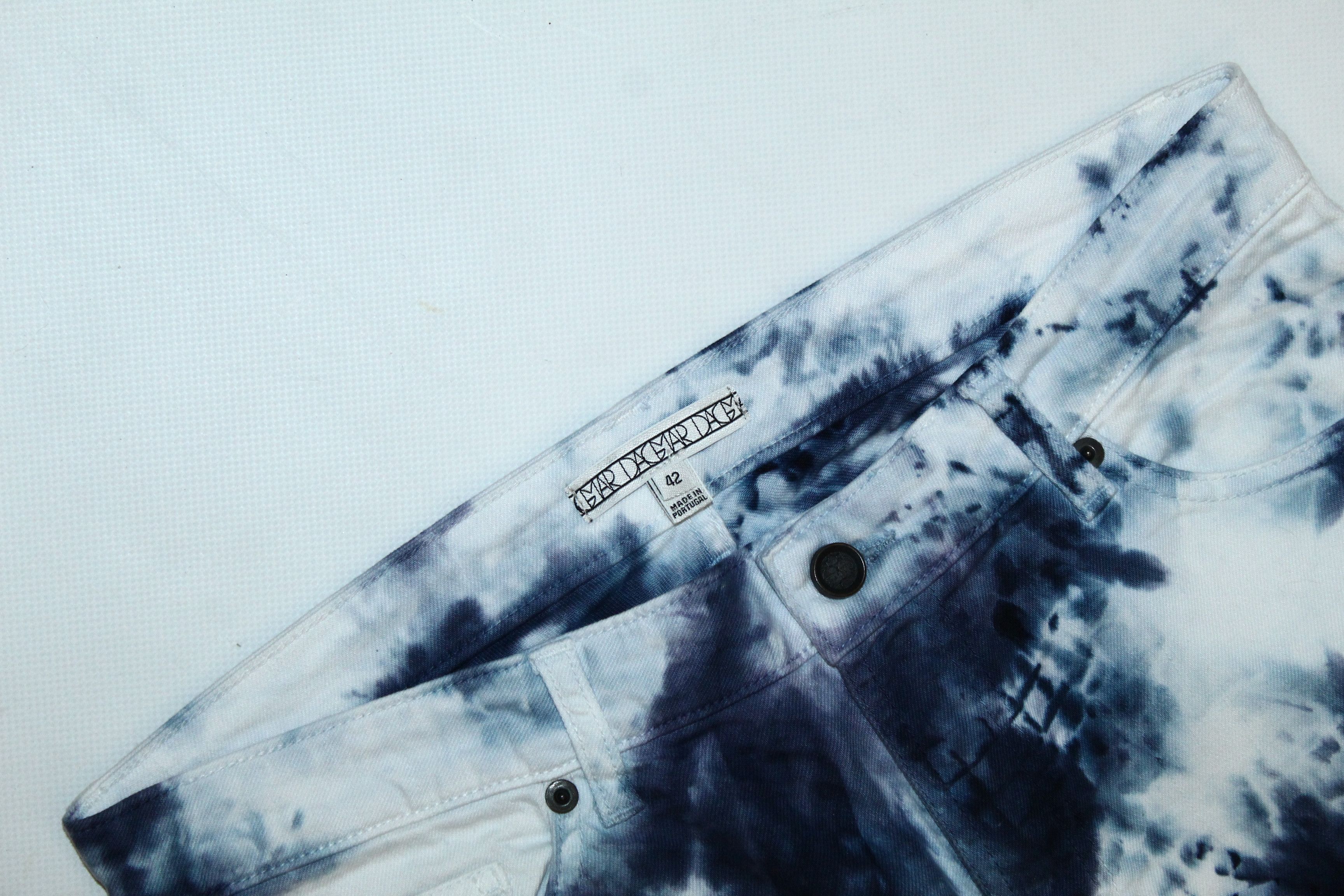 Dagmar House of Dagmar Slim Fit Bleached Denim Jeans Size US 32 / EU 48 - 4 Thumbnail