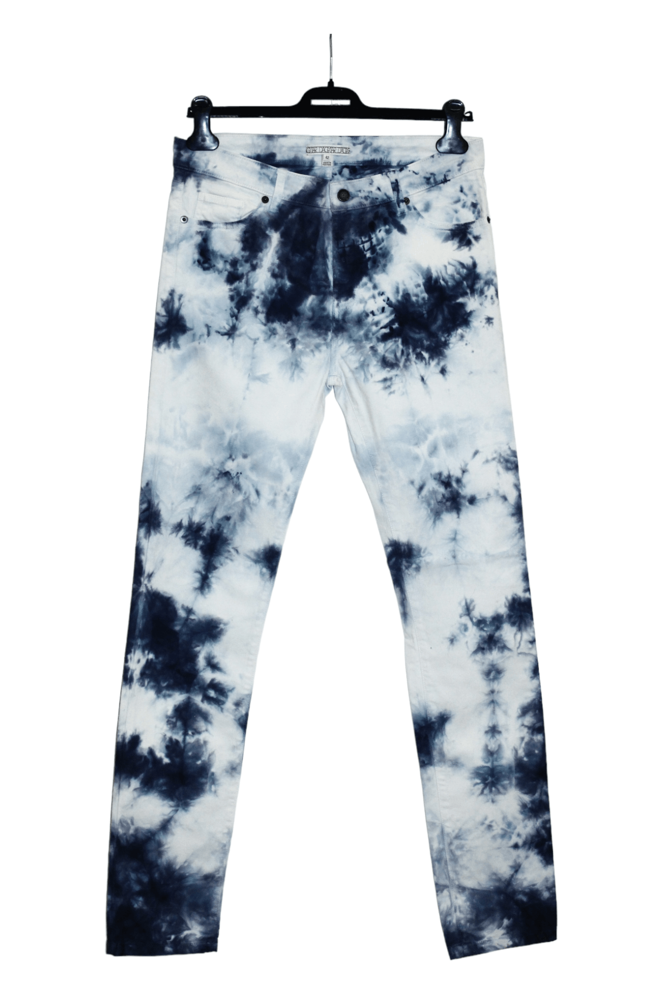 Dagmar House of Dagmar Slim Fit Bleached Denim Jeans Size US 32 / EU 48 - 1 Thumbnail