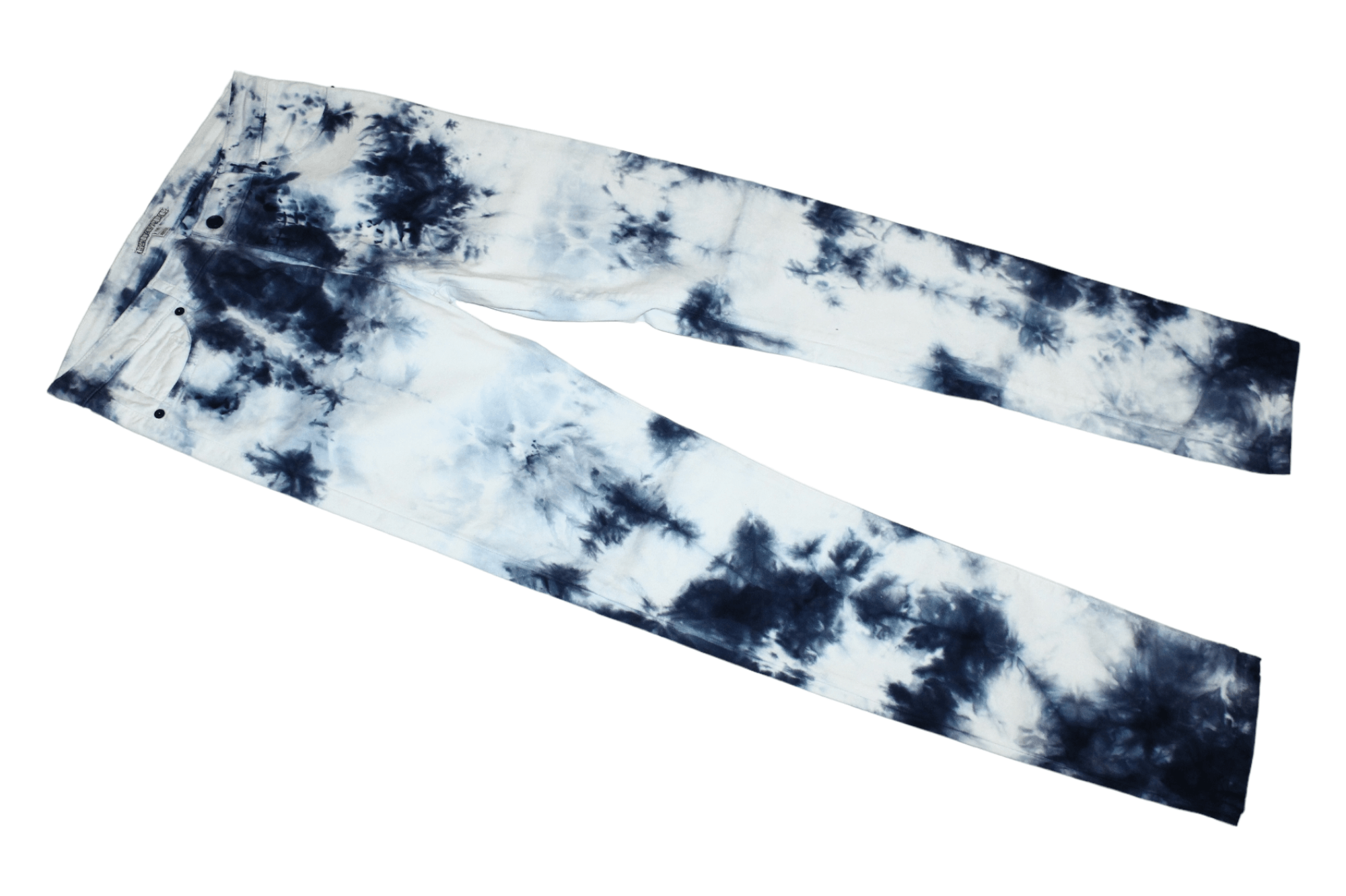 Dagmar House of Dagmar Slim Fit Bleached Denim Jeans Size US 32 / EU 48 - 2 Thumbnail