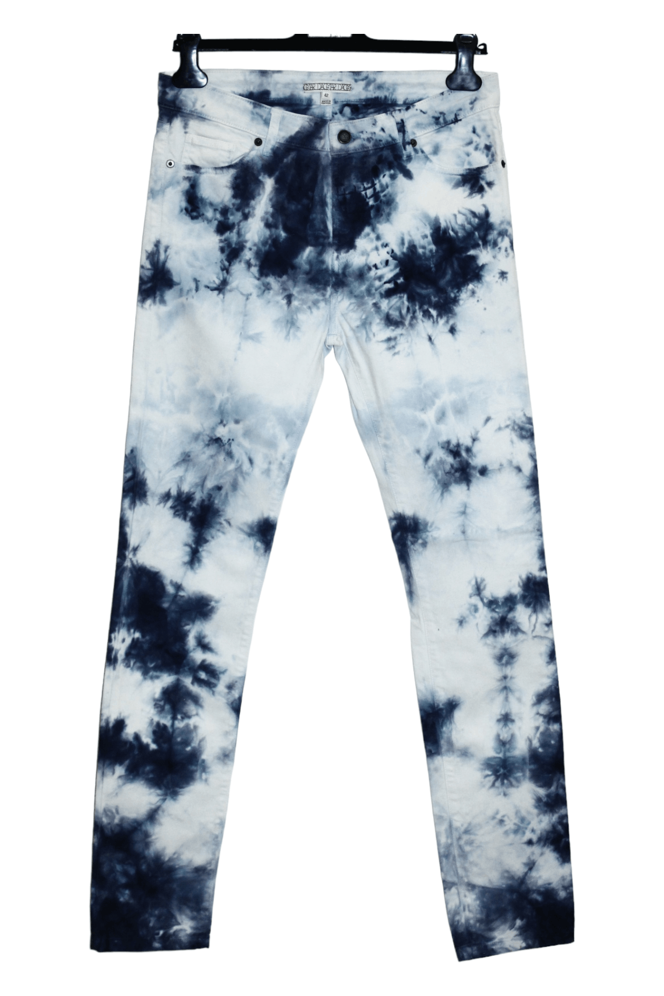 Dagmar House of Dagmar Slim Fit Bleached Denim Jeans Size US 32 / EU 48 - 12 Thumbnail