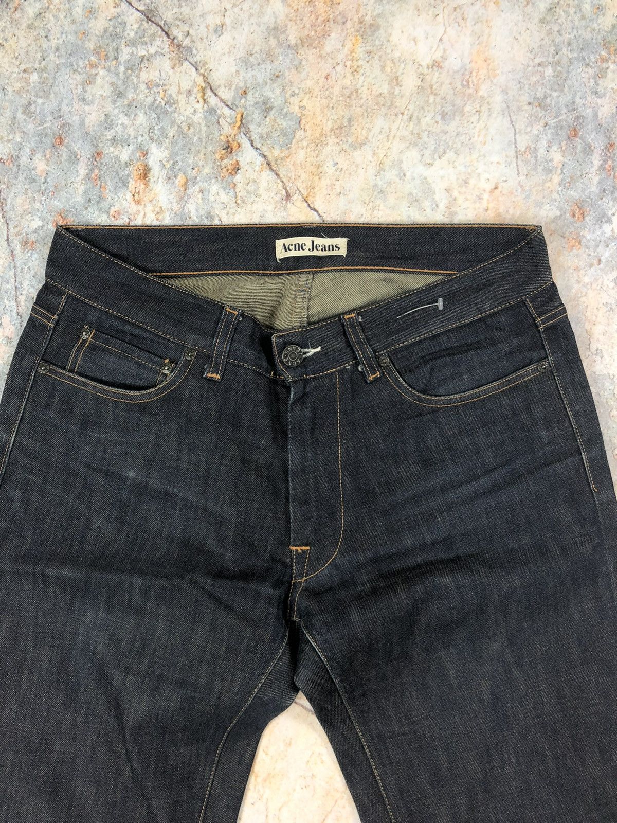 Acne Studios Acne studios navy denim pants Size US 32 / EU 48 - 3 Thumbnail