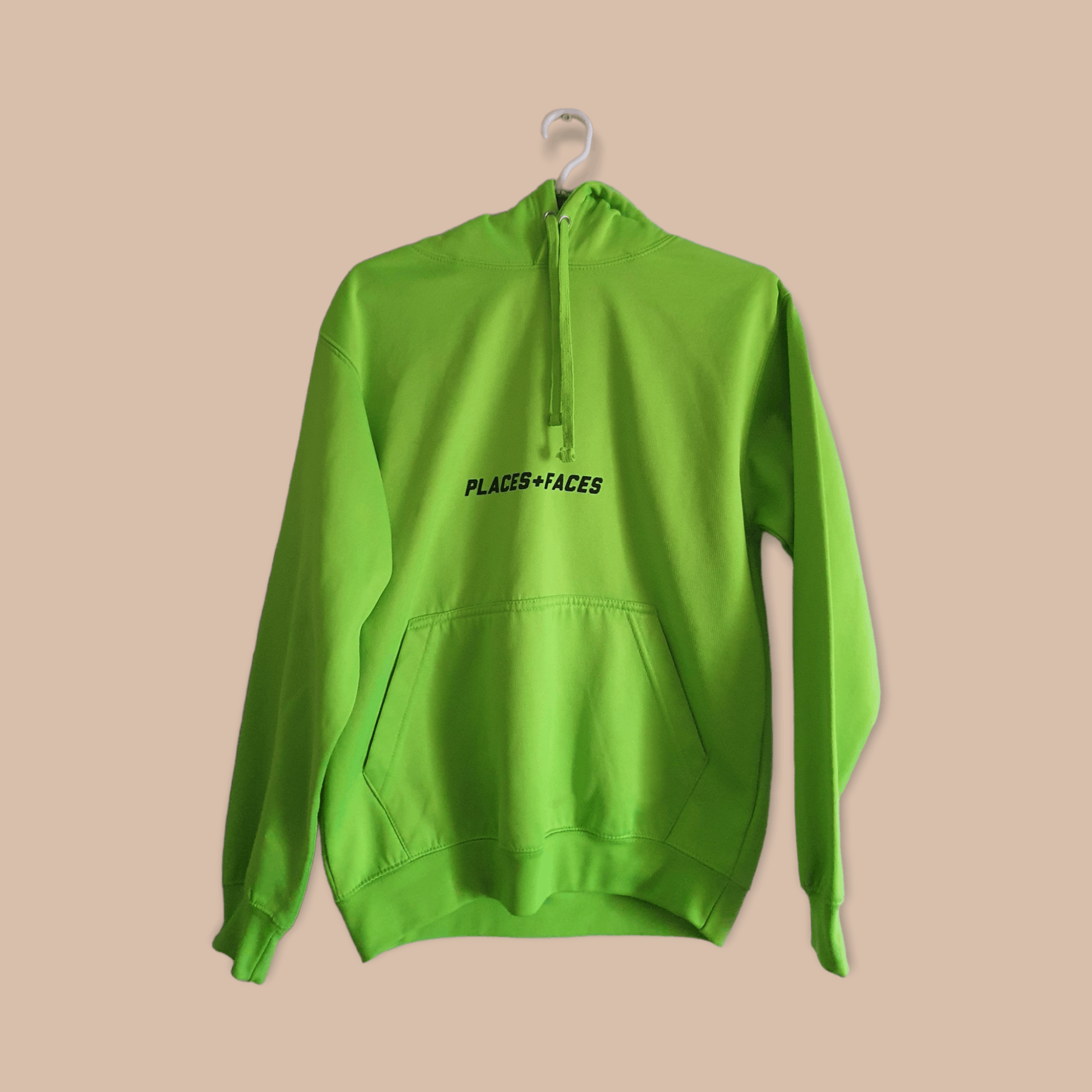 Neon green designer hoodie hotsell