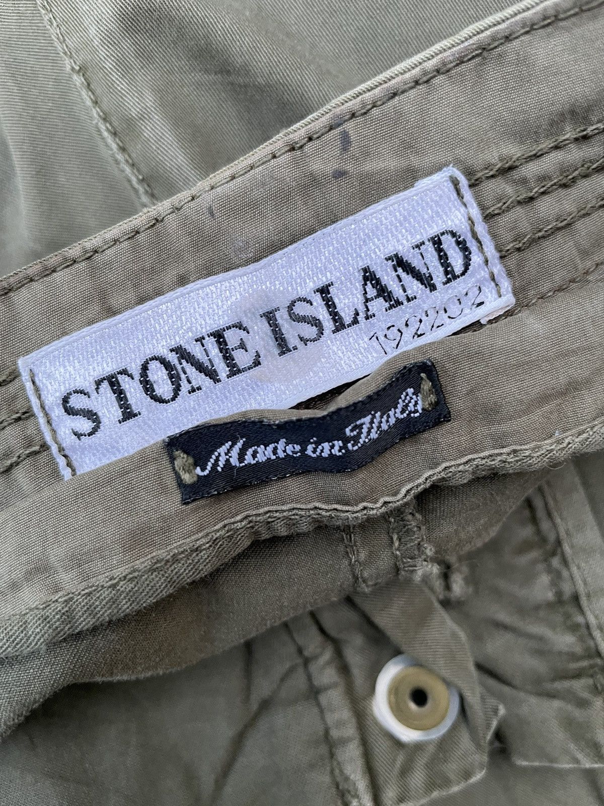 Designer × Stone Island × Vintage Stone Island Vintage Military Inspired Trousser Size US 32 / EU 48 - 15 Thumbnail