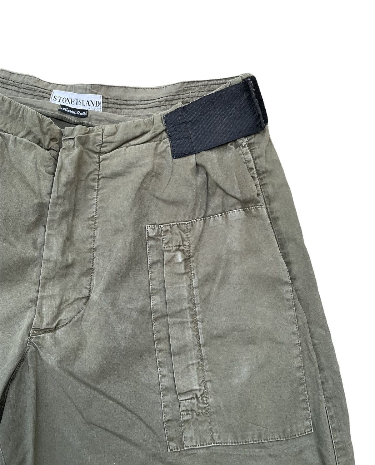 Designer × Stone Island × Vintage Stone Island Vintage Military Inspired Trousser Size US 32 / EU 48 - 6 Thumbnail