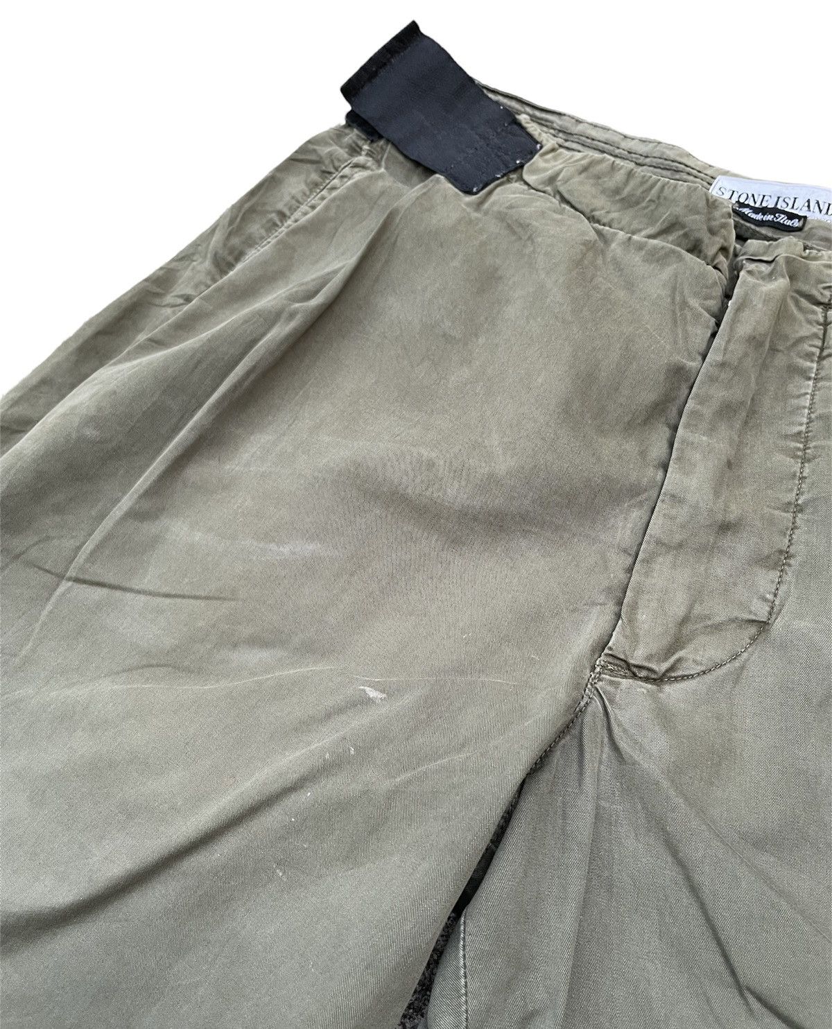 Designer × Stone Island × Vintage Stone Island Vintage Military Inspired Trousser Size US 32 / EU 48 - 7 Thumbnail