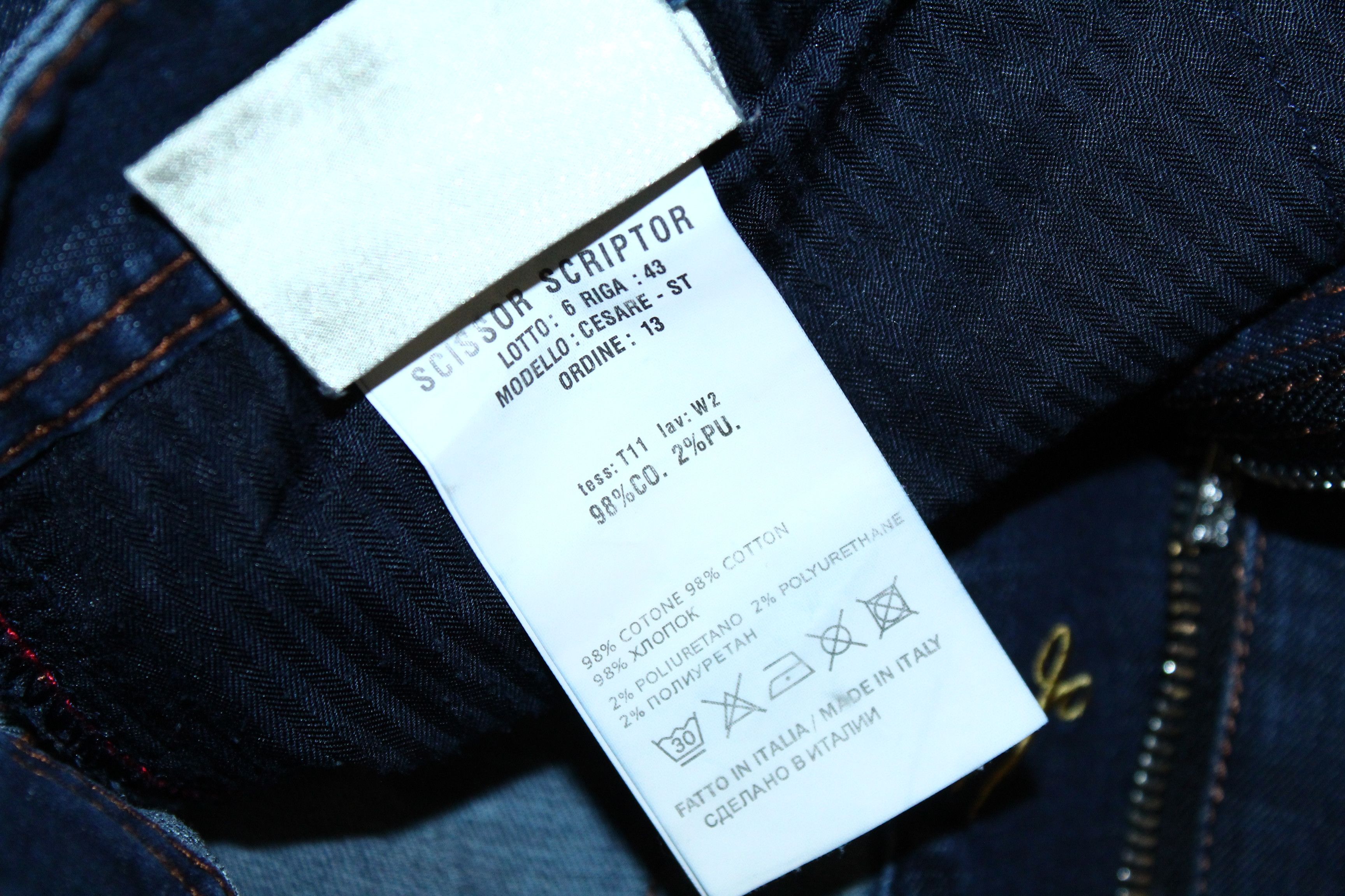 Ermenegildo Zegna Scissor Scriptor Gold Edition Cesare Straight Pants Size US 38 / EU 54 - 9 Thumbnail