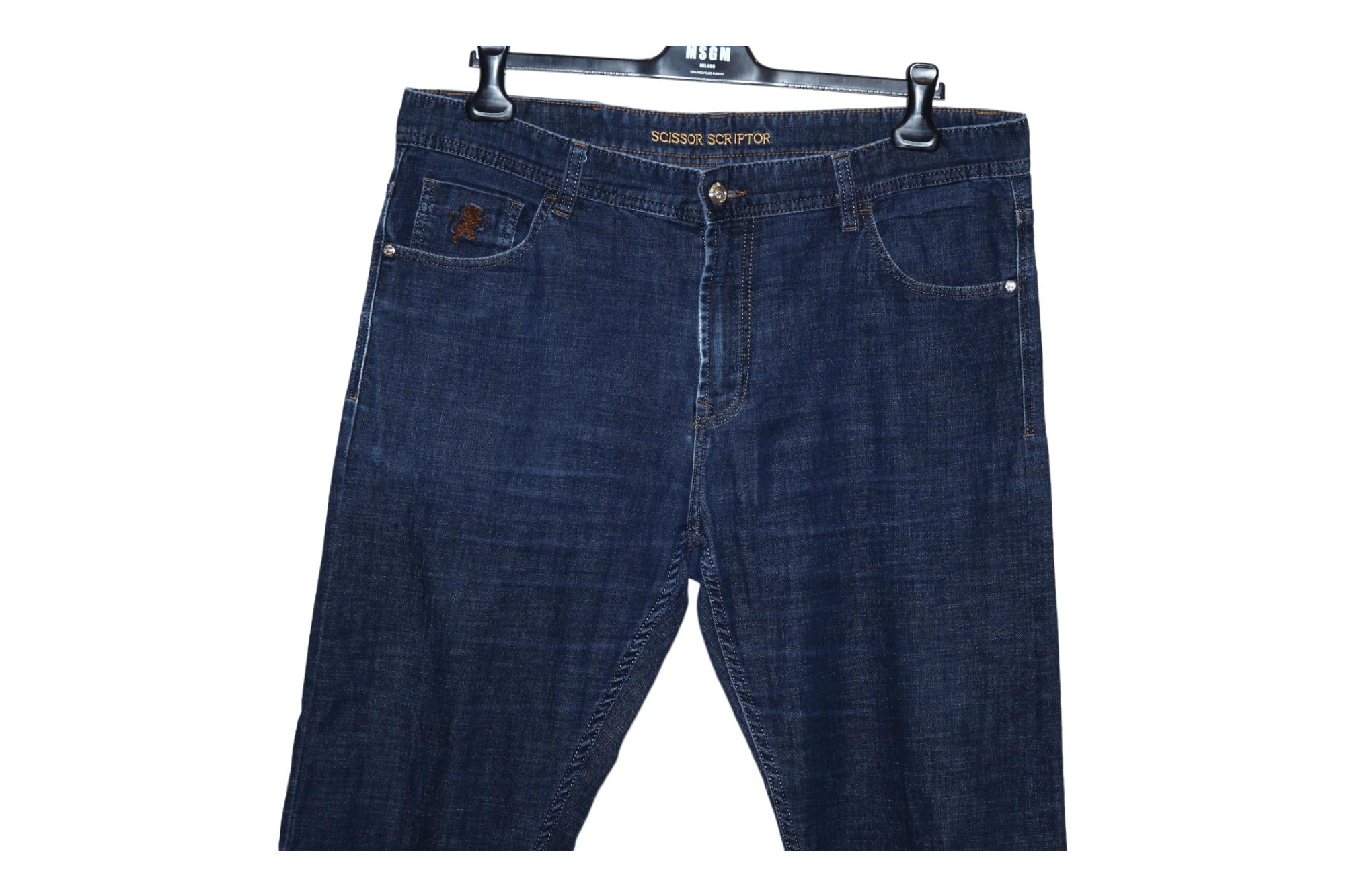 Ermenegildo Zegna Scissor Scriptor Gold Edition Cesare Straight Pants Size US 38 / EU 54 - 5 Thumbnail