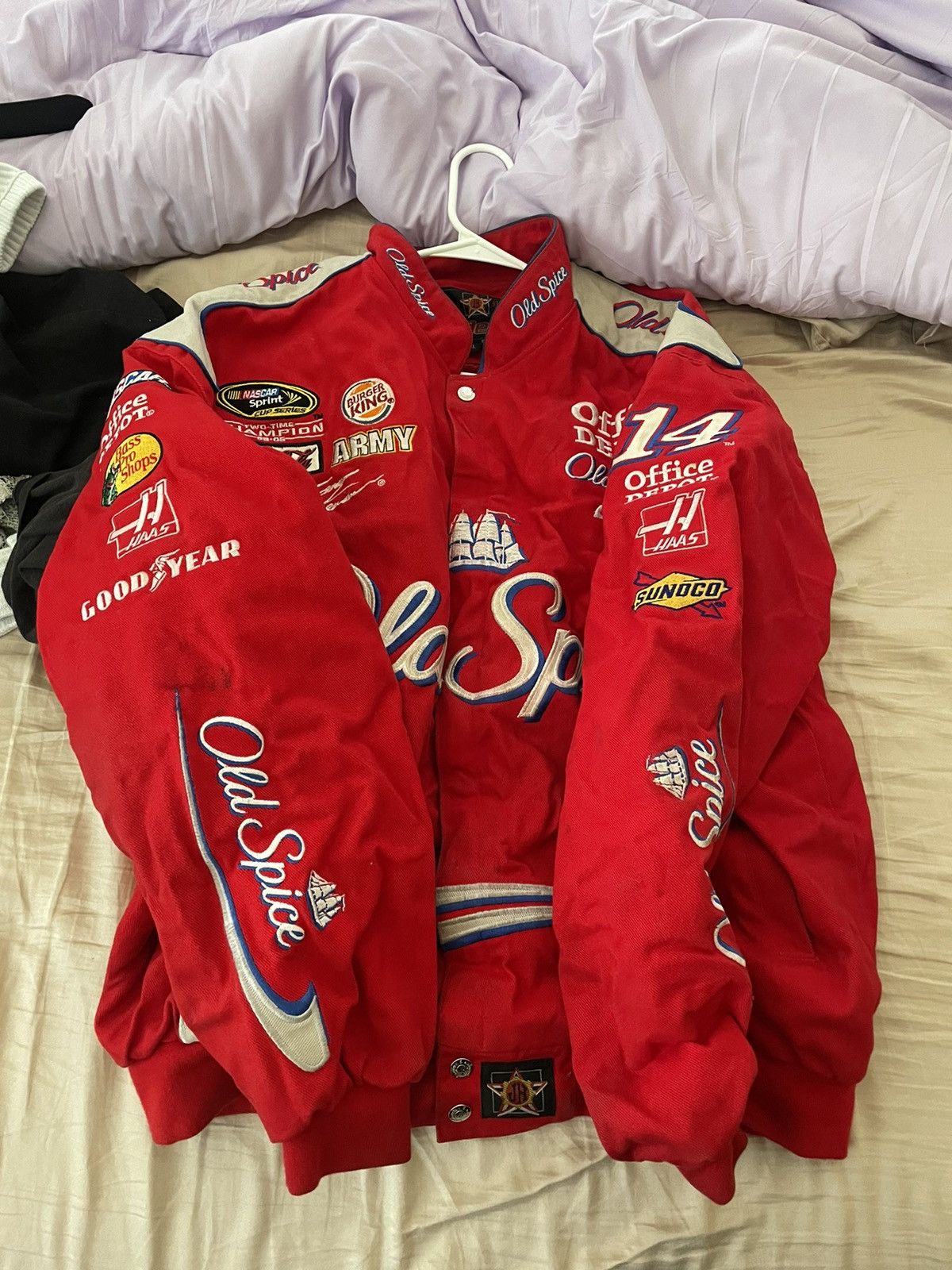 Tony stewart sales nascar jacket