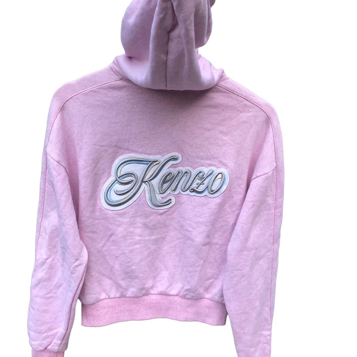 Kenzo Kenzo Big Logo Cropped Hoodie Size US XS / EU 42 / 0 - 2 Thumbnail