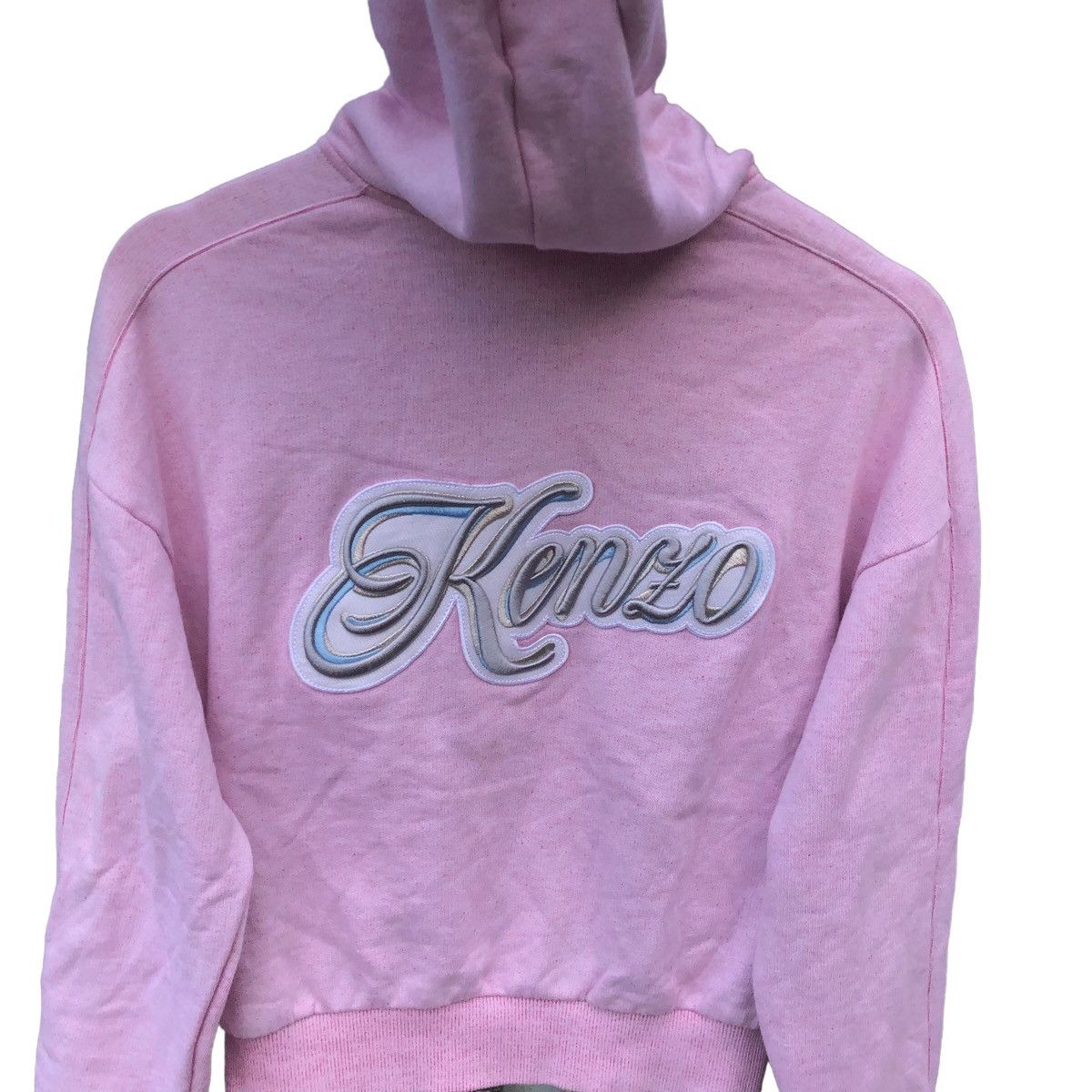 Kenzo Kenzo Big Logo Cropped Hoodie Size US XS / EU 42 / 0 - 4 Thumbnail