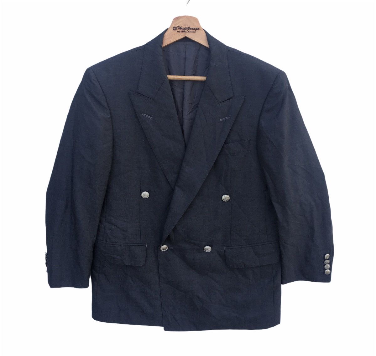 Burberry Burberry London Double Breasted Blazer Size US M / EU 48-50 / 2 - 1 Thumbnail